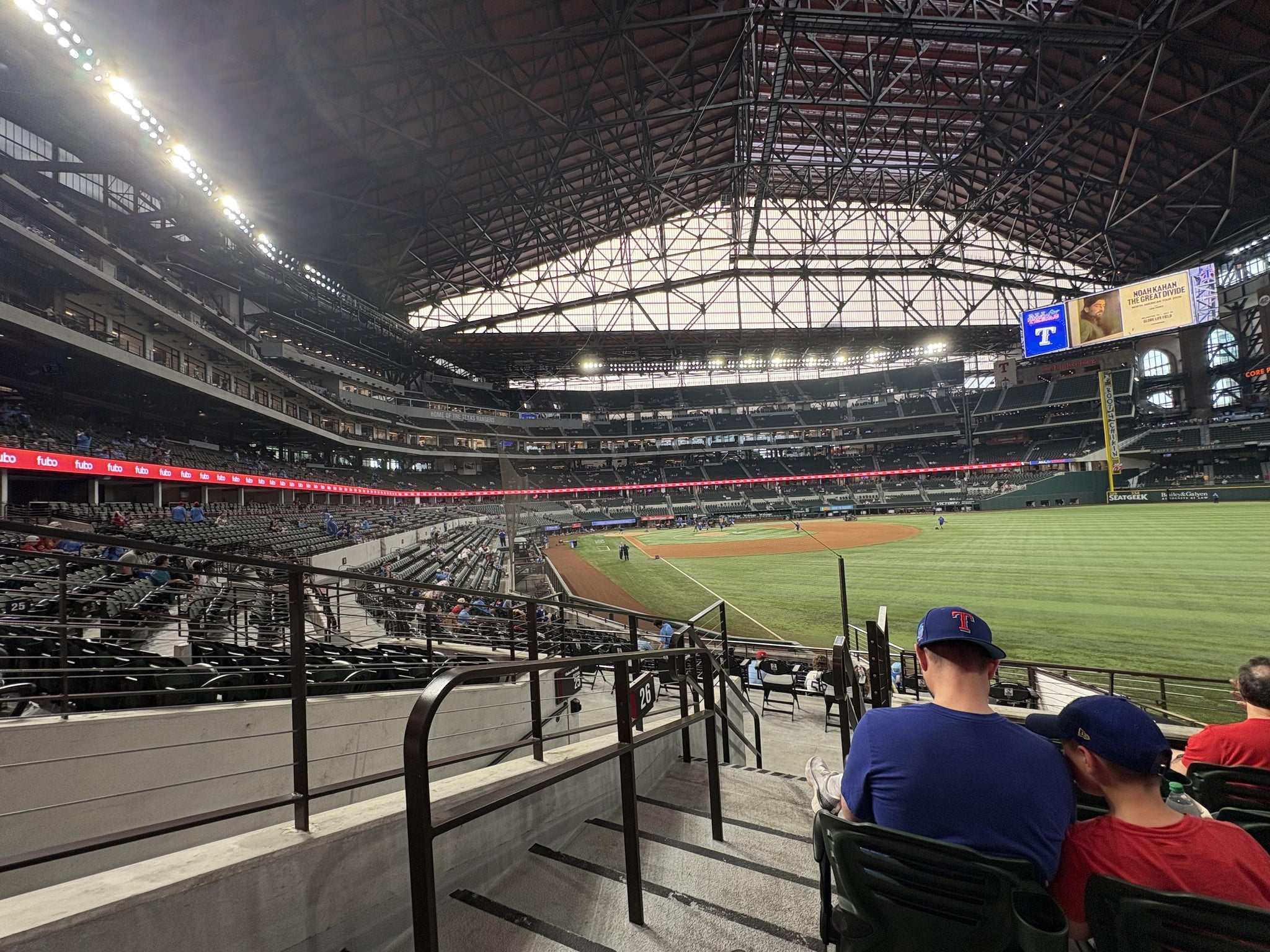 Real Fan View taken from Section 26 at Globe Life Field by Donald H
