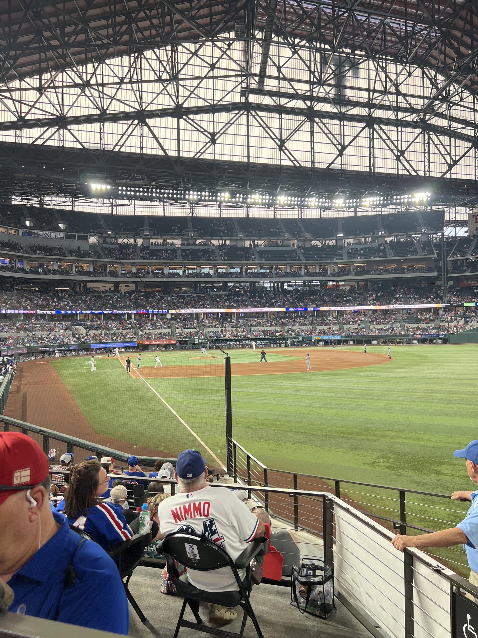 Real Fan View taken from Section 26 at Globe Life Field by Douglas B