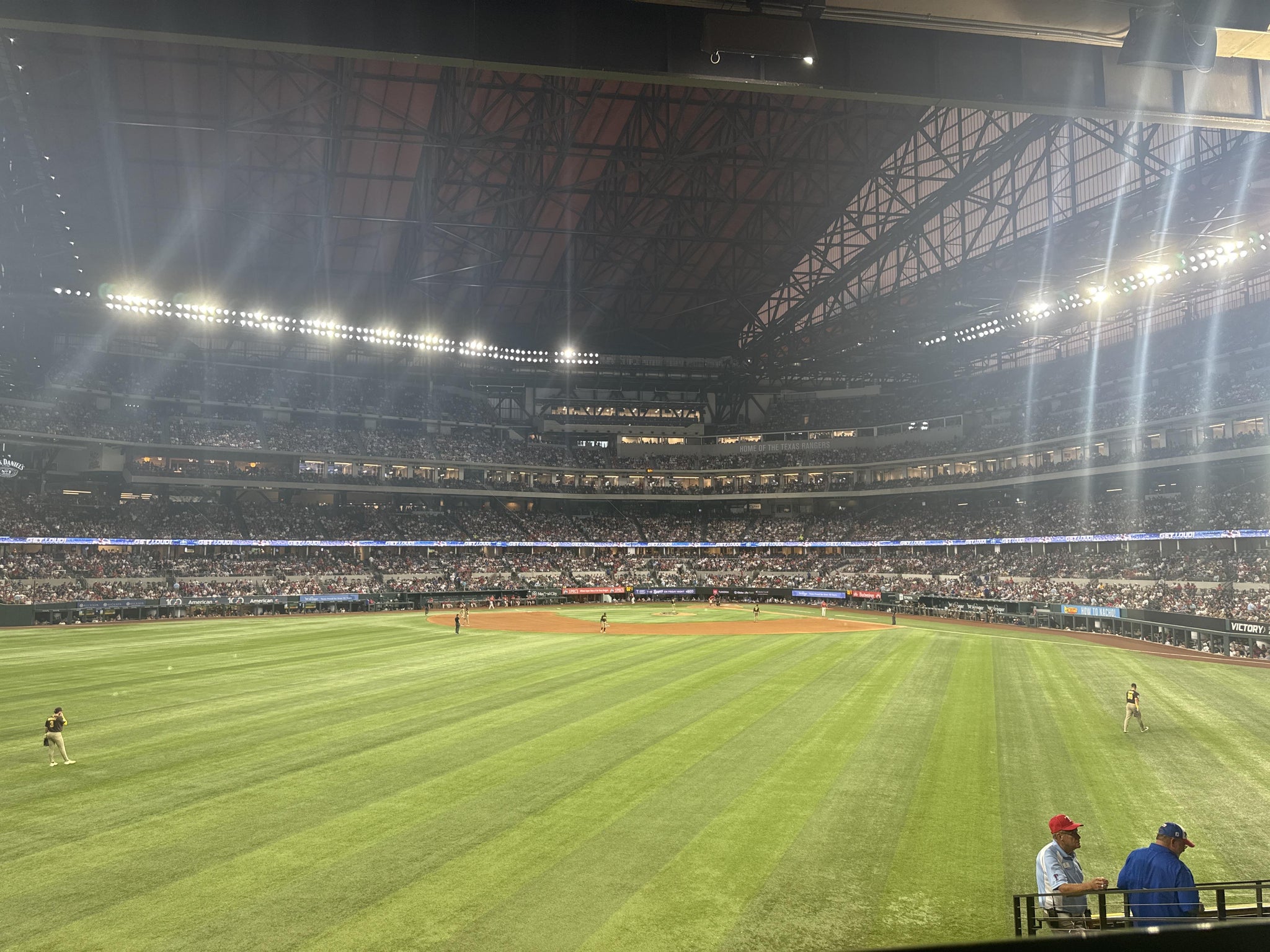 Real Fan View taken from Section 28 at Globe Life Field by Garrison D