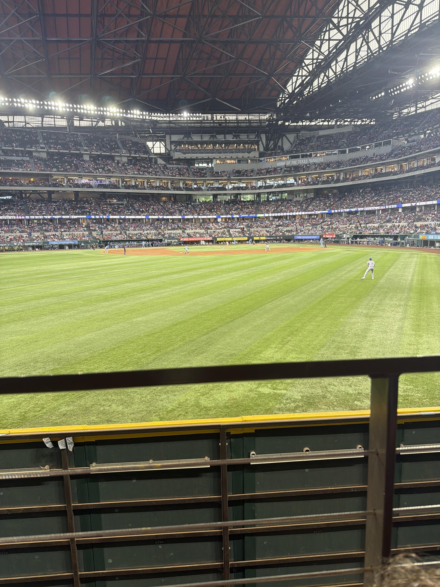 Real Fan View taken from Section 29 at Globe Life Field by Anonymous User