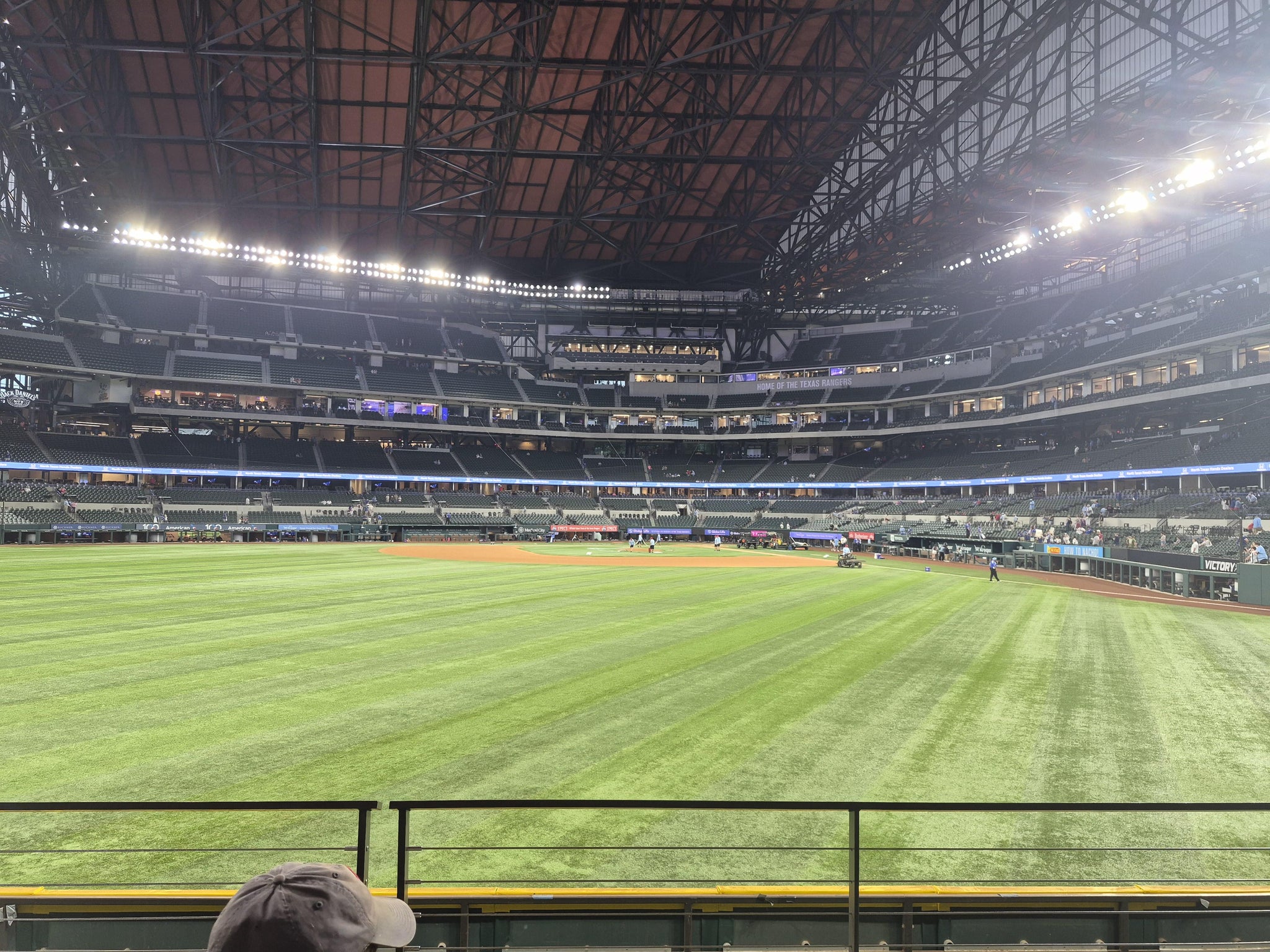 Real Fan View taken from Section 29 at Globe Life Field by Ledonna M