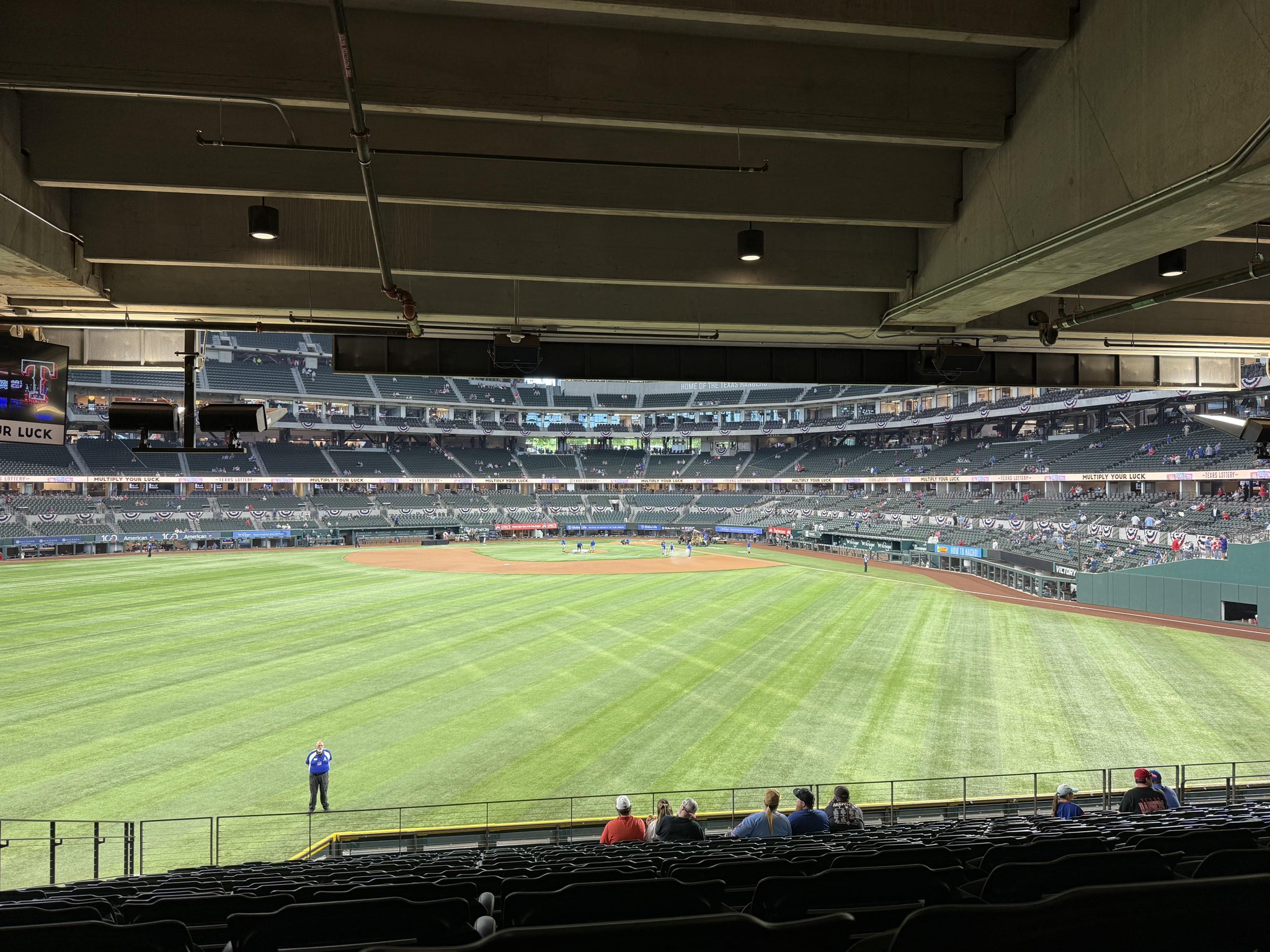 Real Fan View taken from Section 29 at Globe Life Field by Carl W
