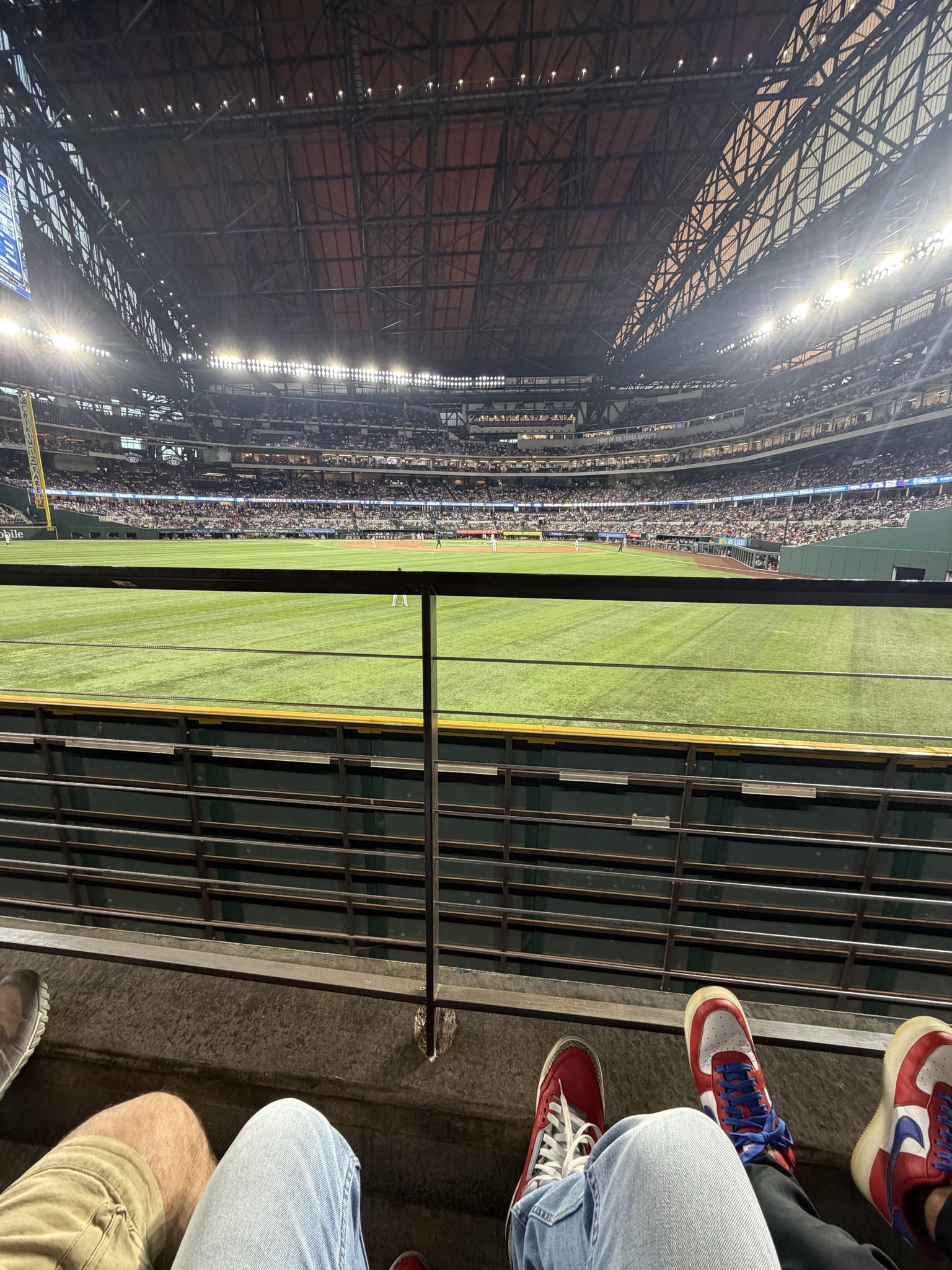 Real Fan View taken from Section 30 at Globe Life Field by Alfredo L