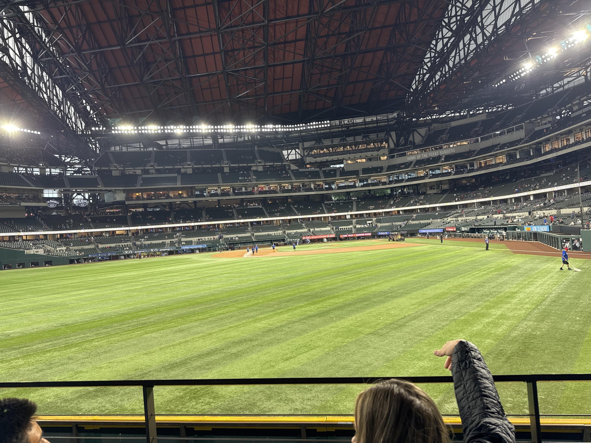 Real Fan View taken from Section 30 at Globe Life Field by Jaynish G