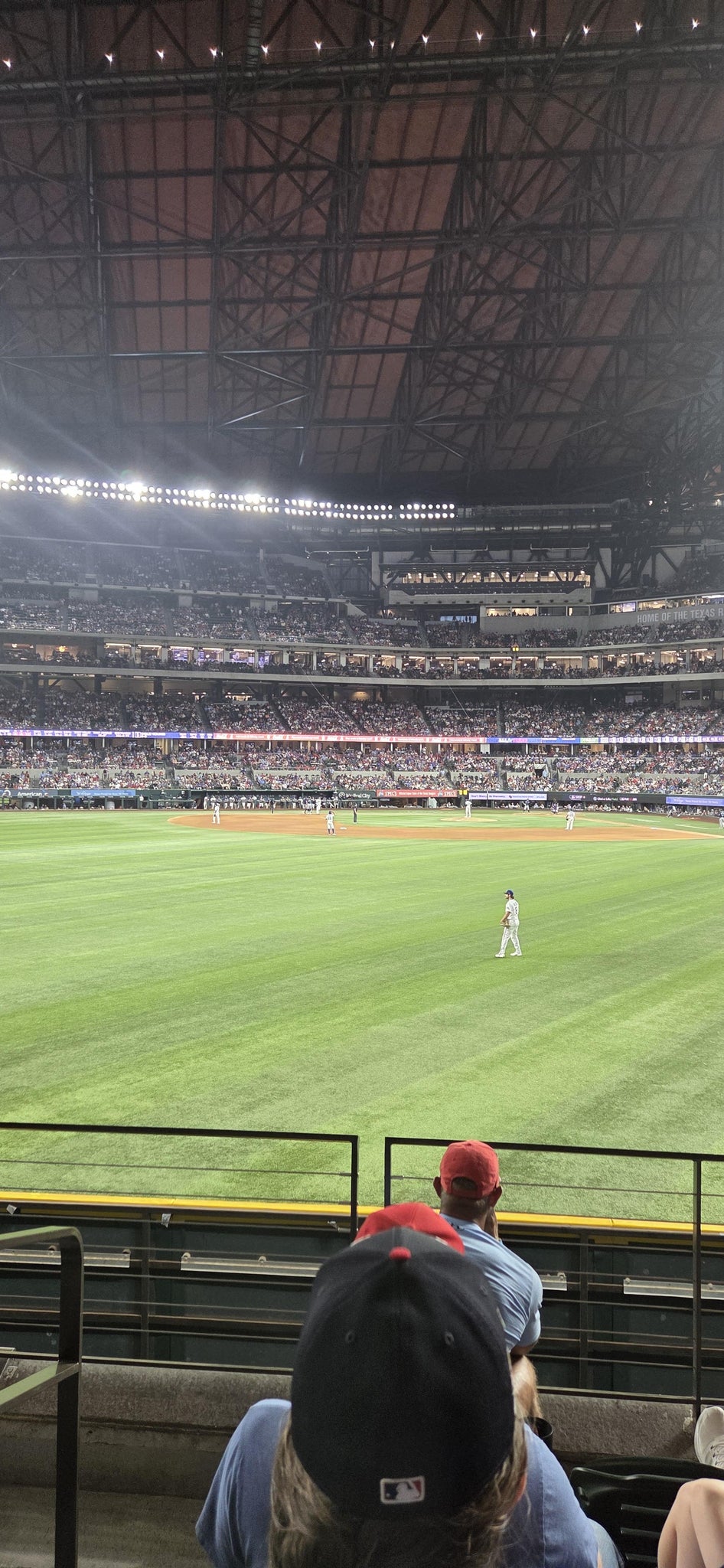 Real Fan View taken from Section 30 at Globe Life Field by Carlos S