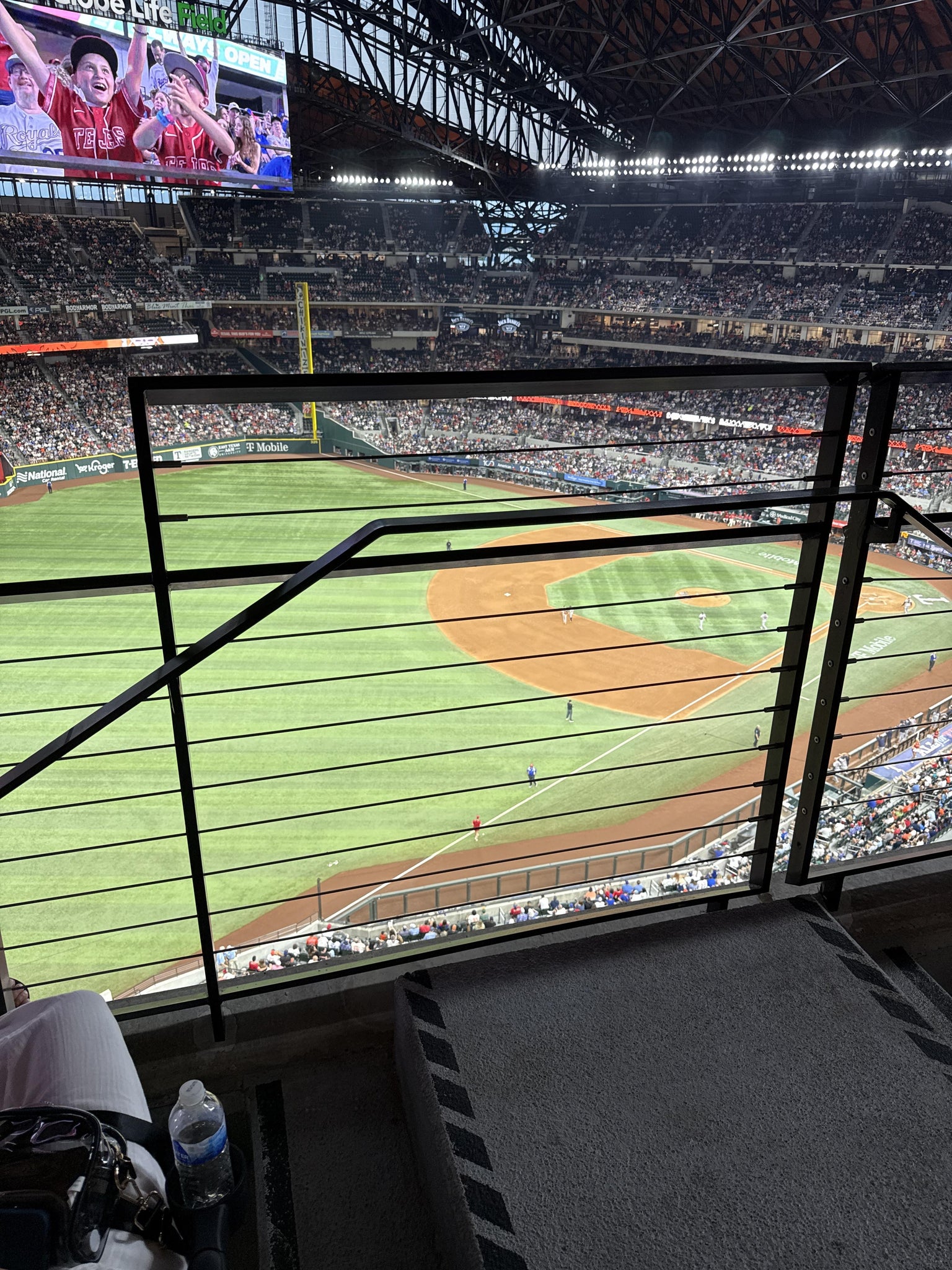 Real Fan View taken from Section 301 at Globe Life Field by Anonymous User