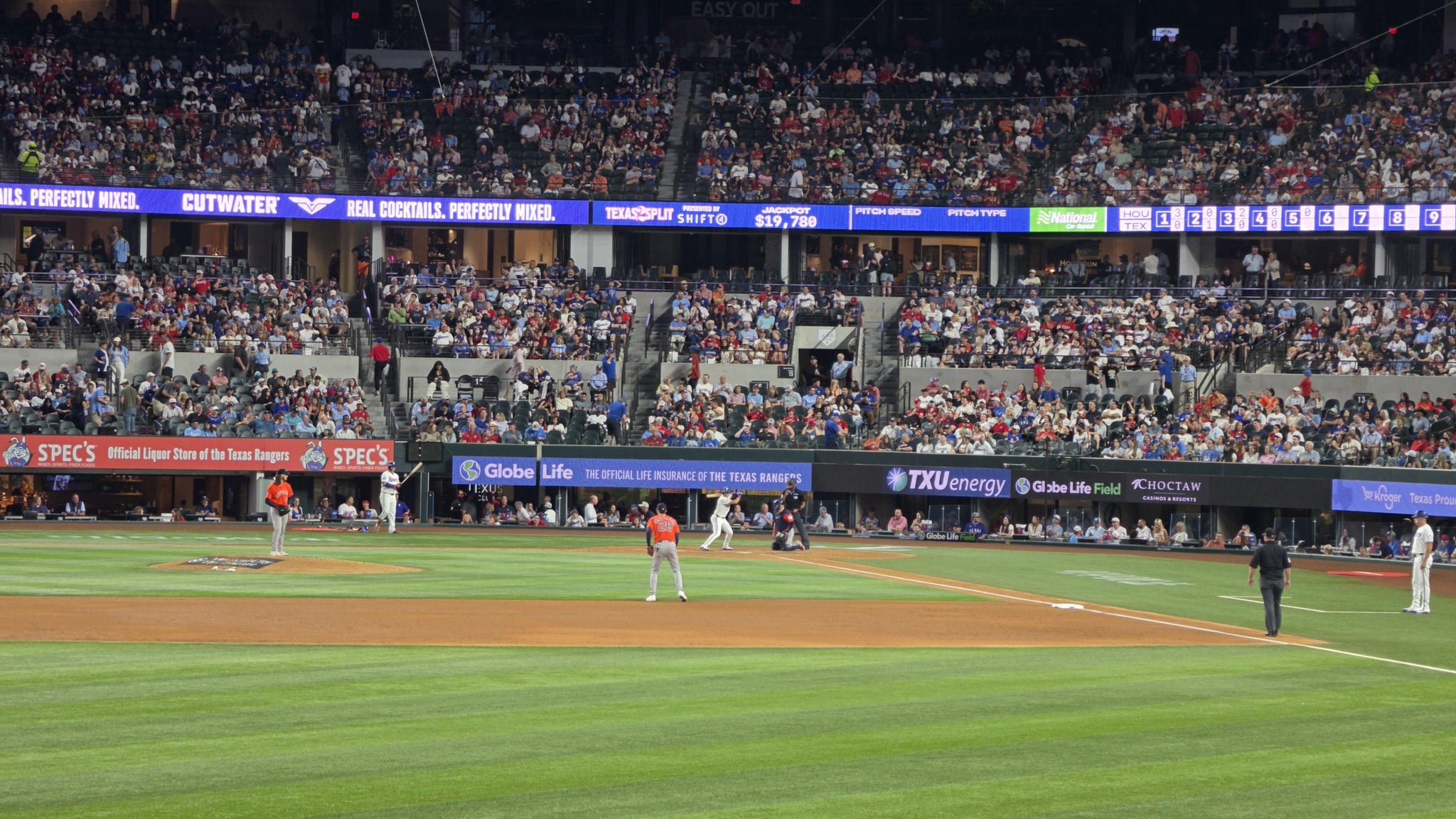 Real Fan View taken from Section 31 at Globe Life Field by Steven G