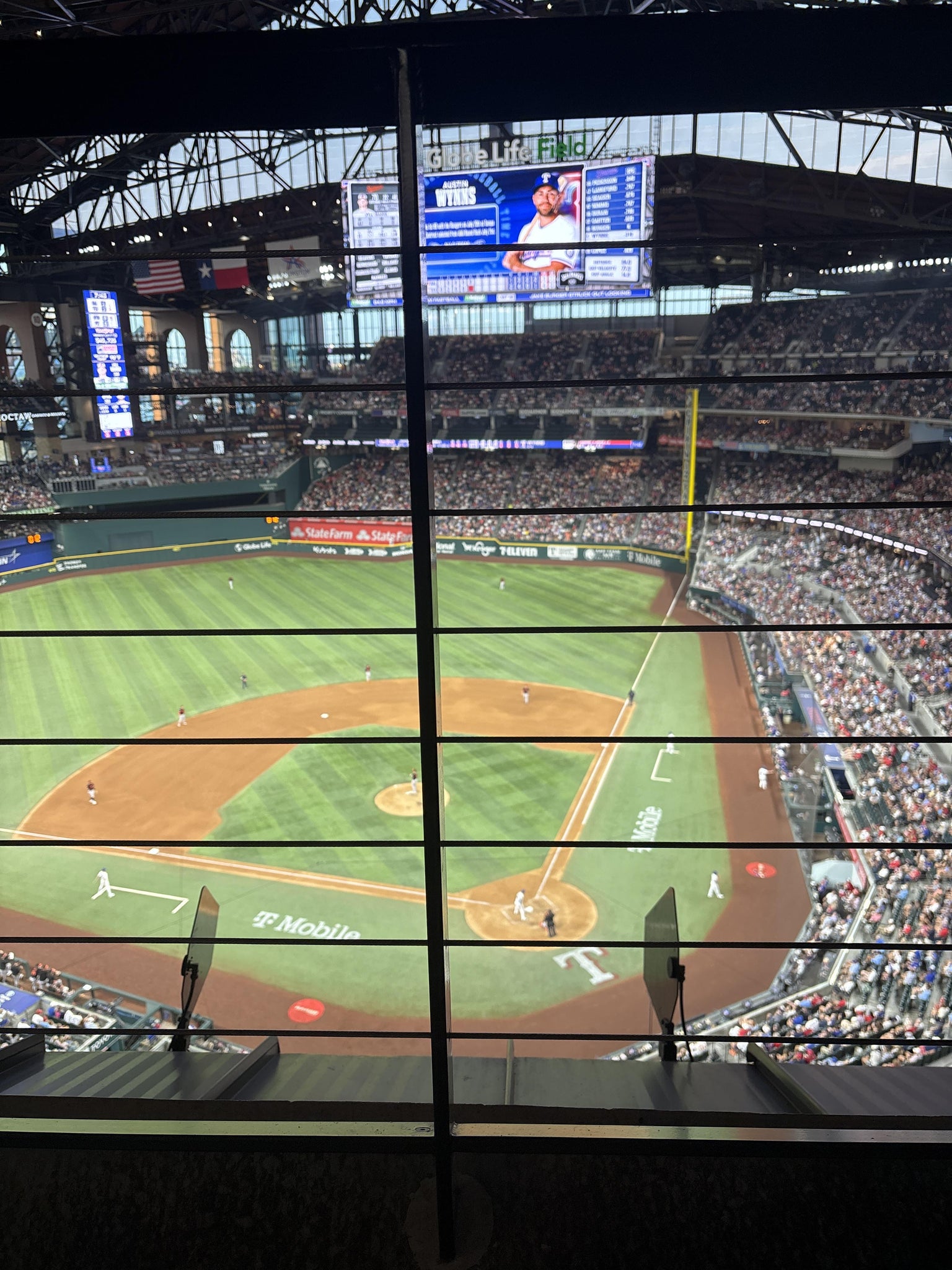 Real Fan View taken from Section 311 at Globe Life Field by Kaylee F