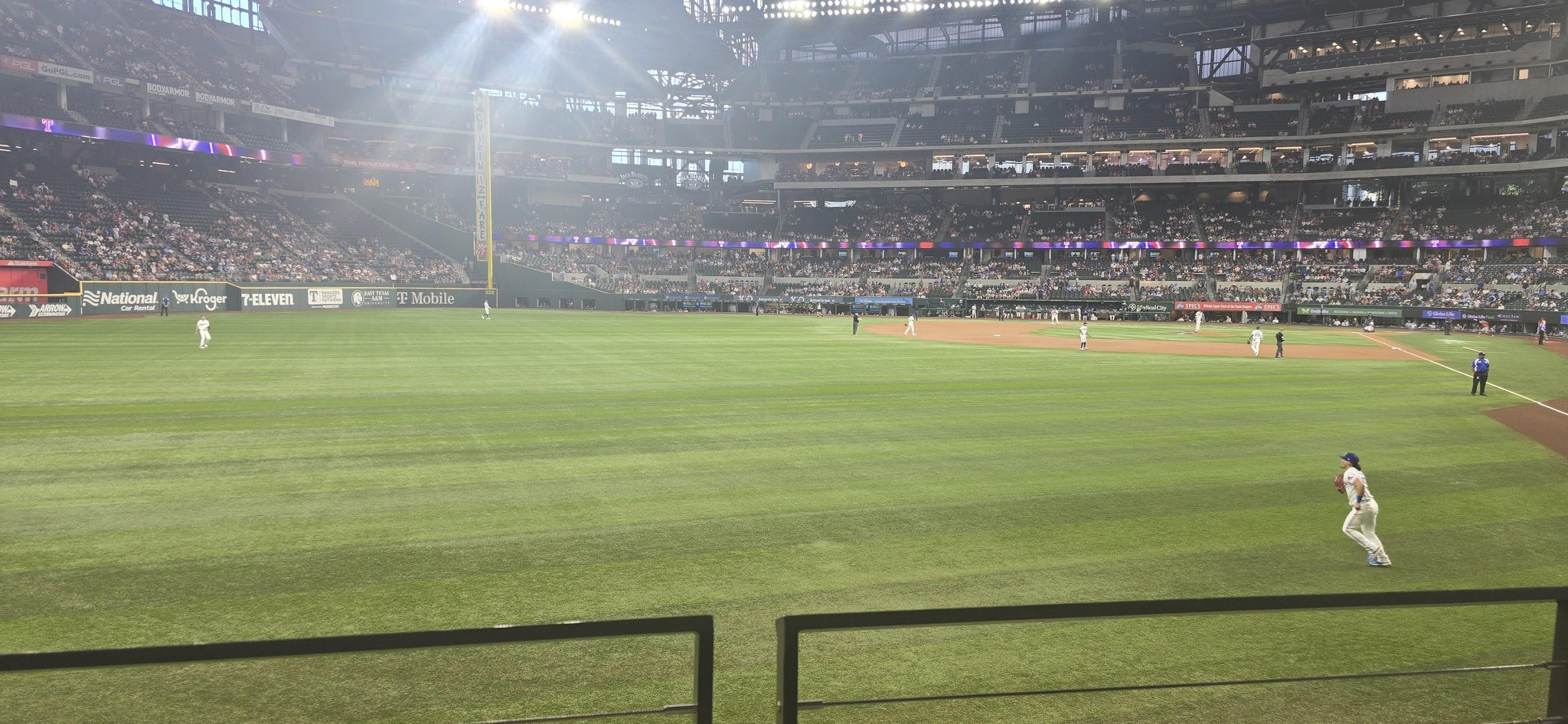 Real Fan View taken from Section 32 at Globe Life Field by James K