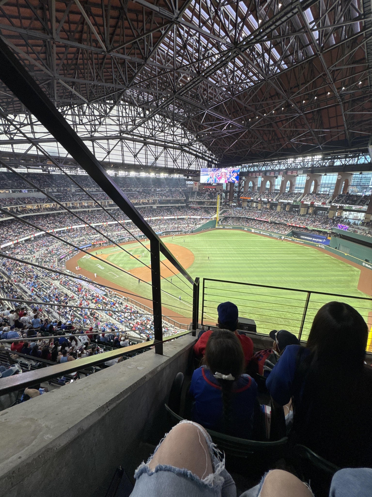 Real Fan View taken from Section 322 at Globe Life Field by April V
