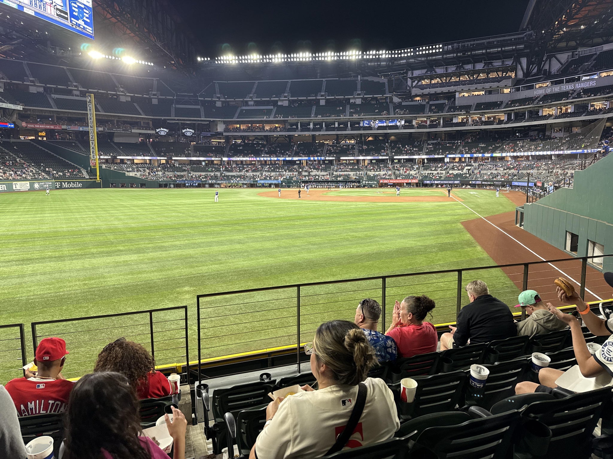 Real Fan View taken from Section 33 at Globe Life Field by Paul S