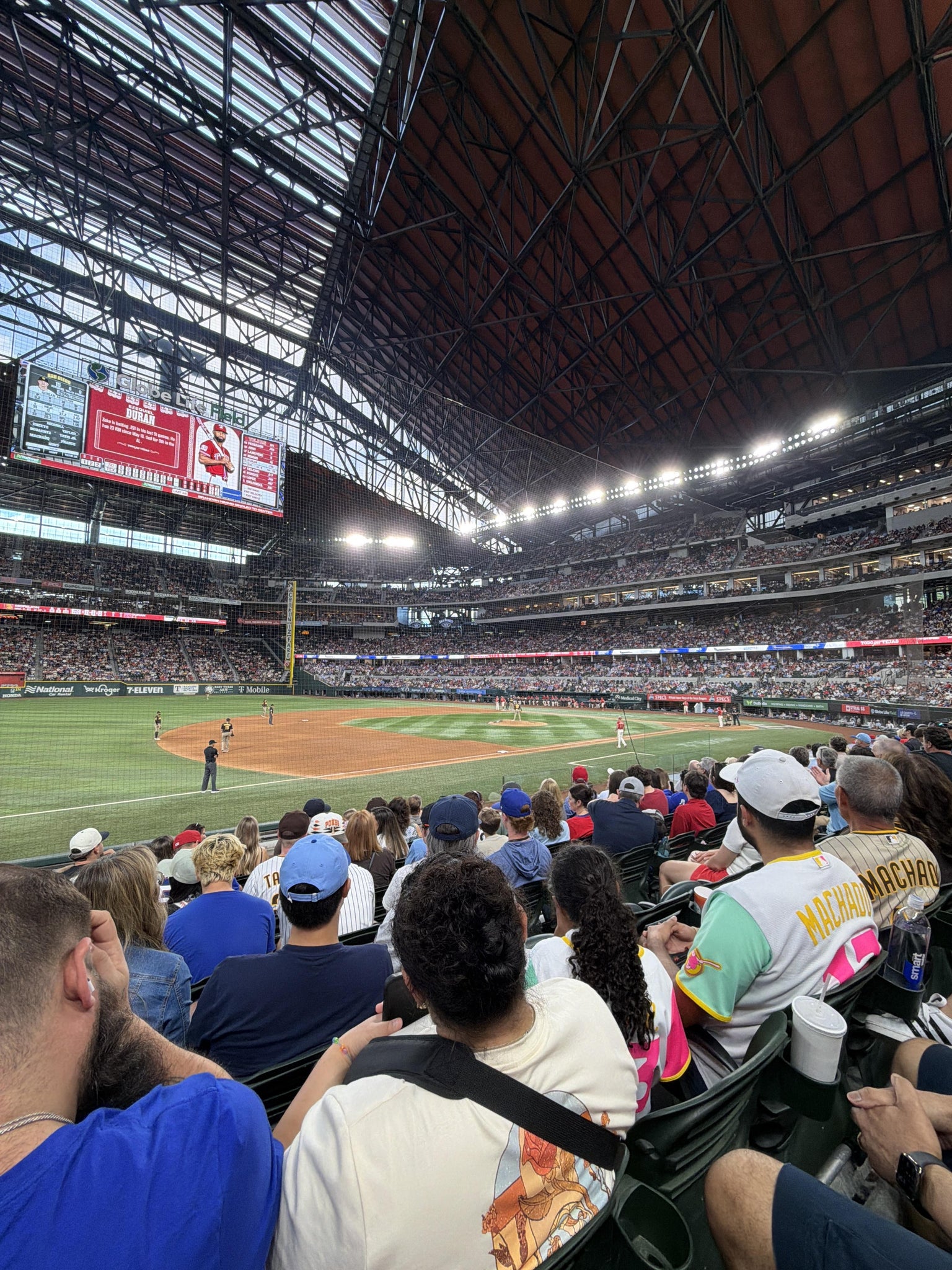 Real Fan View taken from Section 6 at Globe Life Field by Matthew B