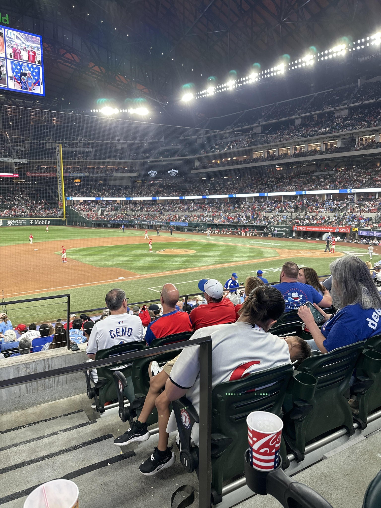 Real Fan View taken from Section 7 at Globe Life Field by Kevin B