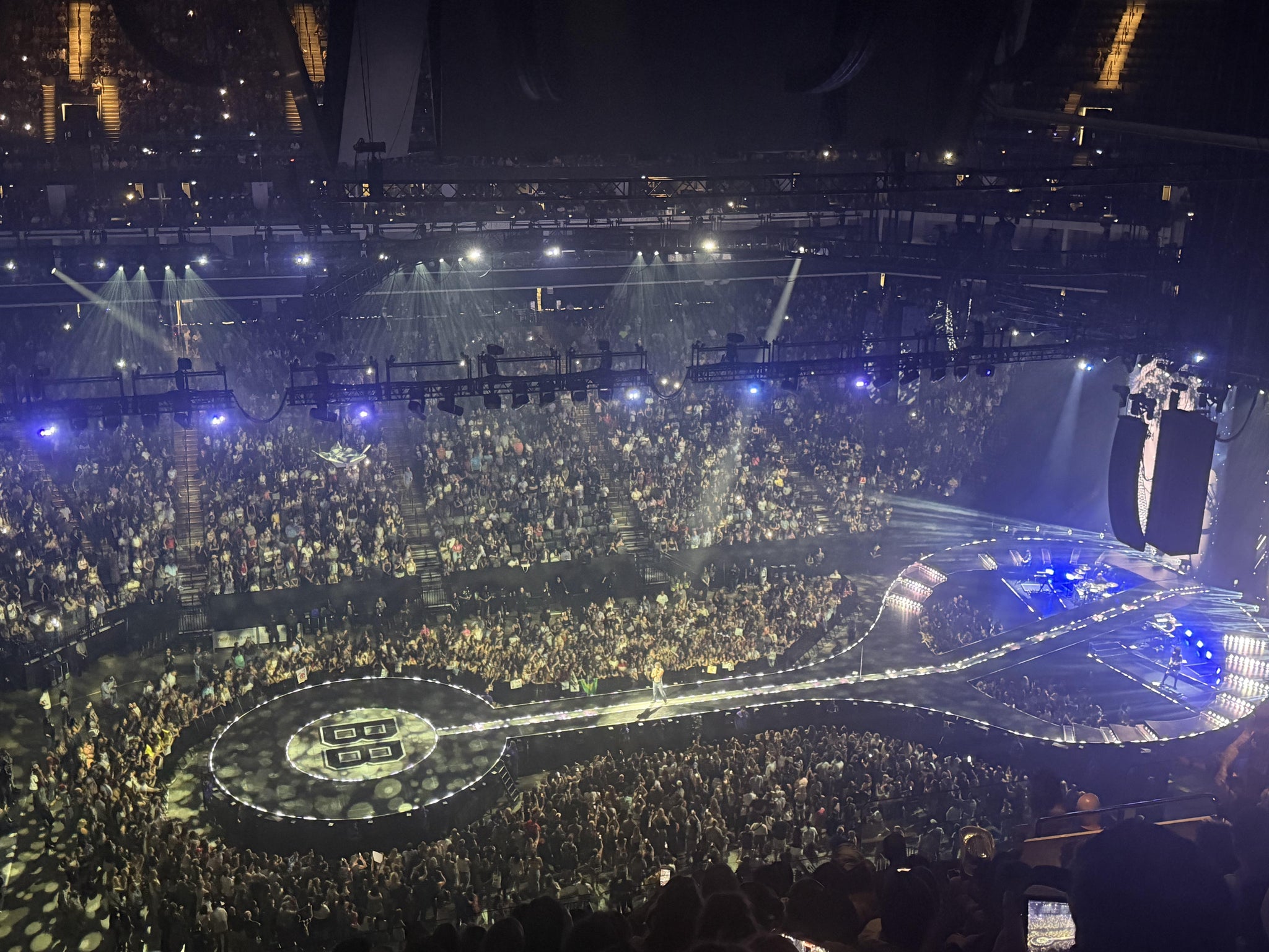 Real Fan View taken from Section 206 at Golden 1 Center by Mia A