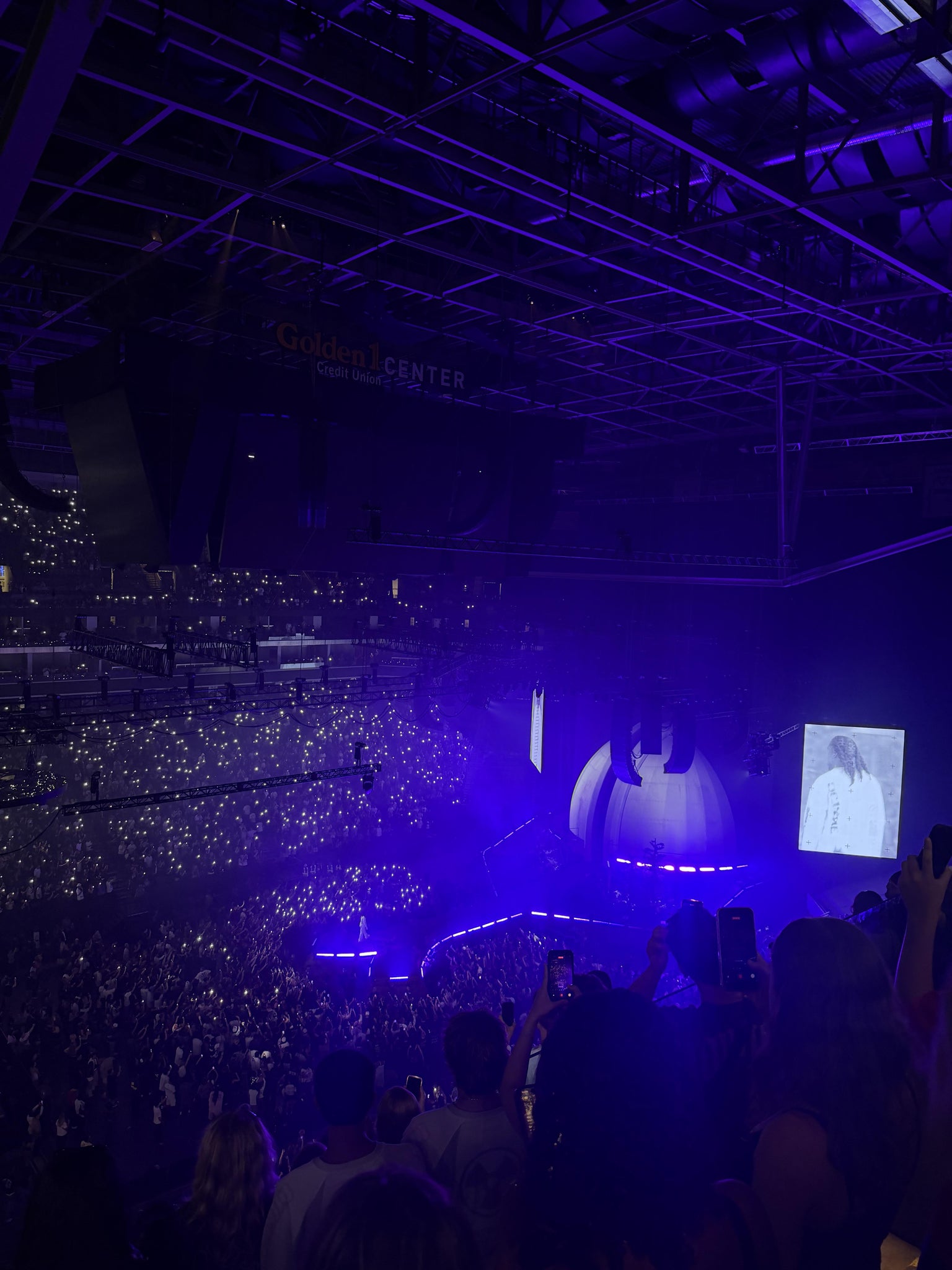 Real Fan View taken from Section 207 at Golden 1 Center by Brooklynn T