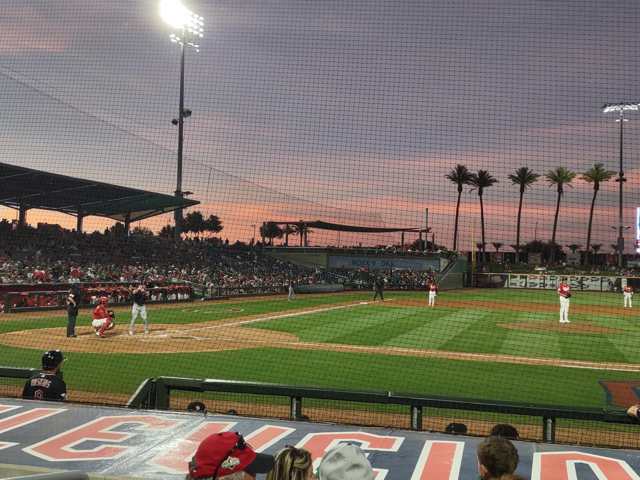 Real Fan View taken from Section 116 at Goodyear Ballpark by Anonymous User
