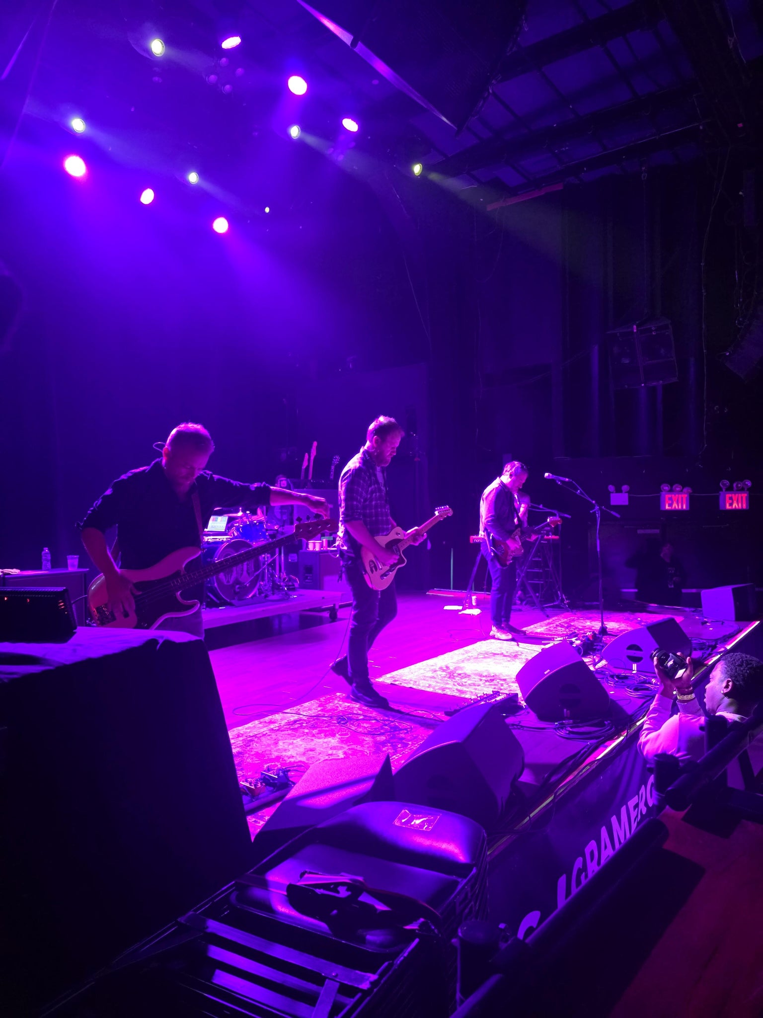 Real Fan View taken from Rail at Gramercy Theatre by Victor F