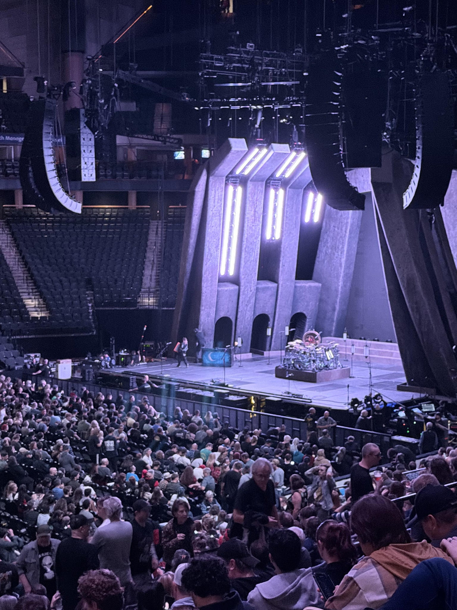 Real Fan View taken from Section 104 at Grand Casino Arena by Karina S