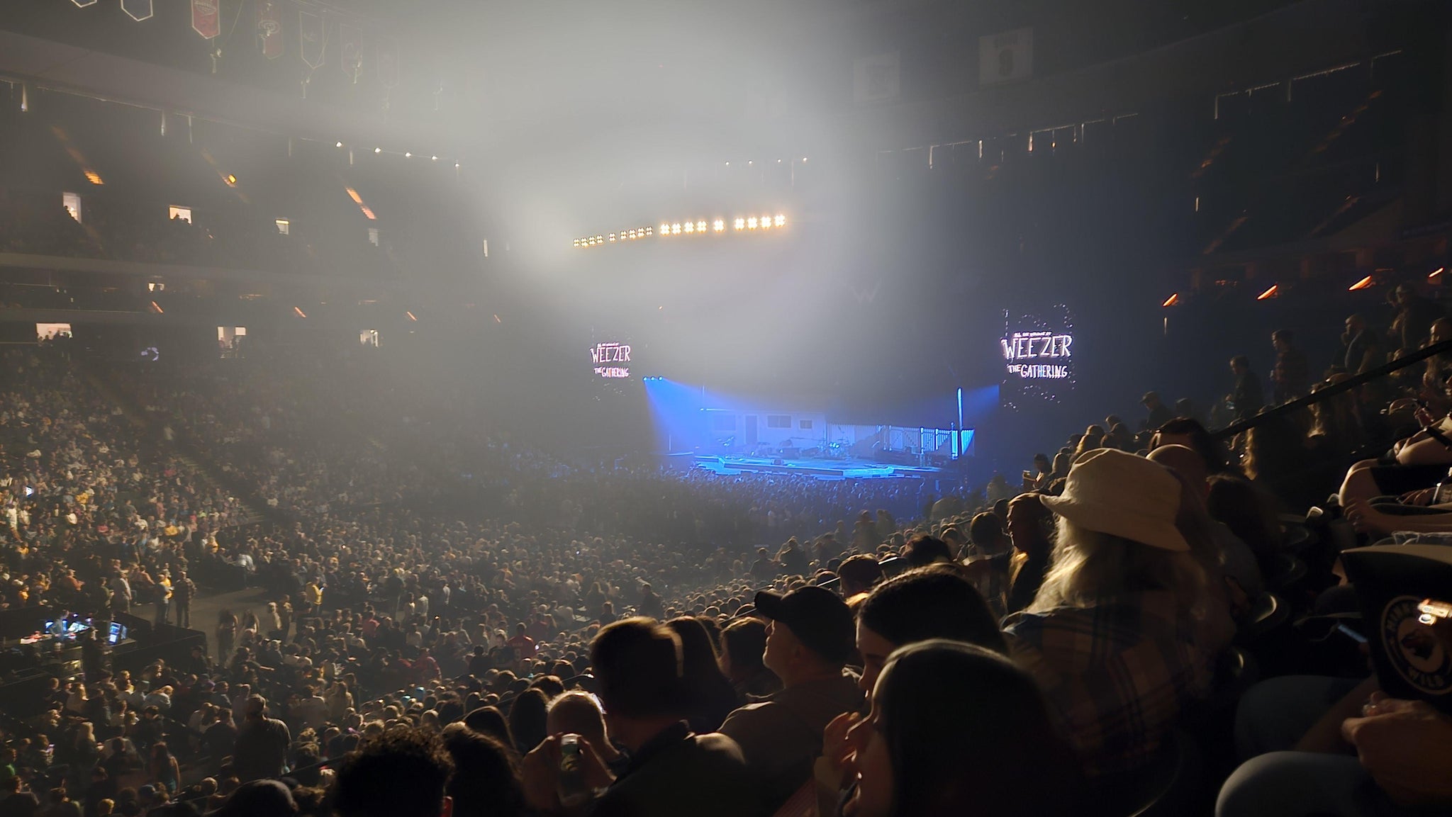Real Fan View taken from Section 106 at Grand Casino Arena by Patrick C