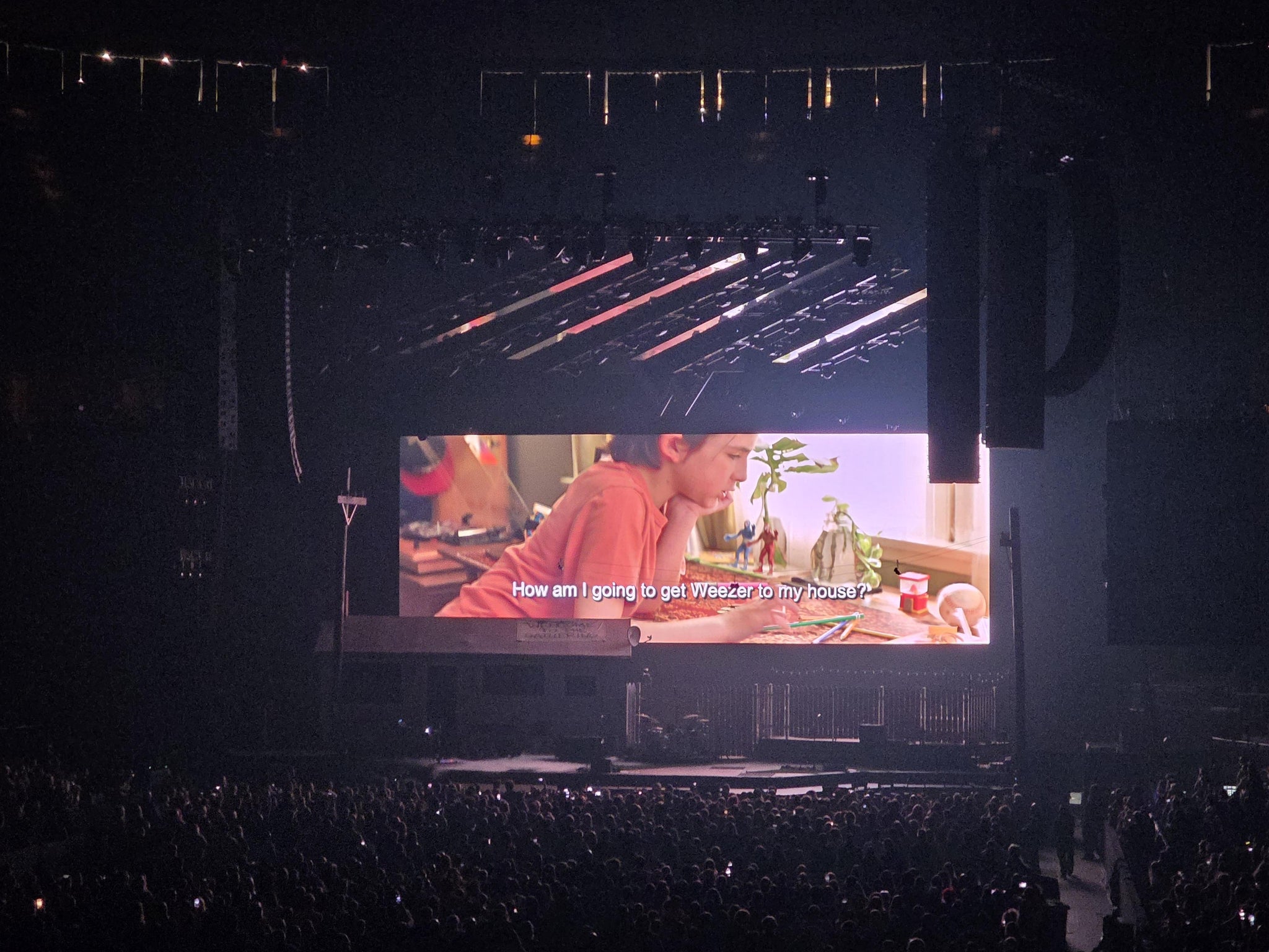 Real Fan View taken from Section 109 at Grand Casino Arena by Beth O