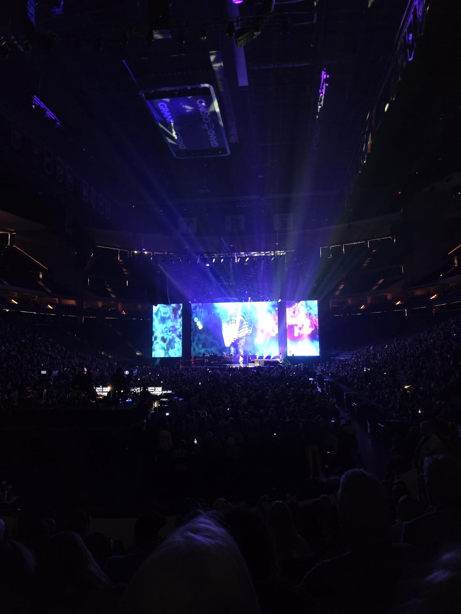 Real Fan View taken from Section 109 at Grand Casino Arena by Samuel L