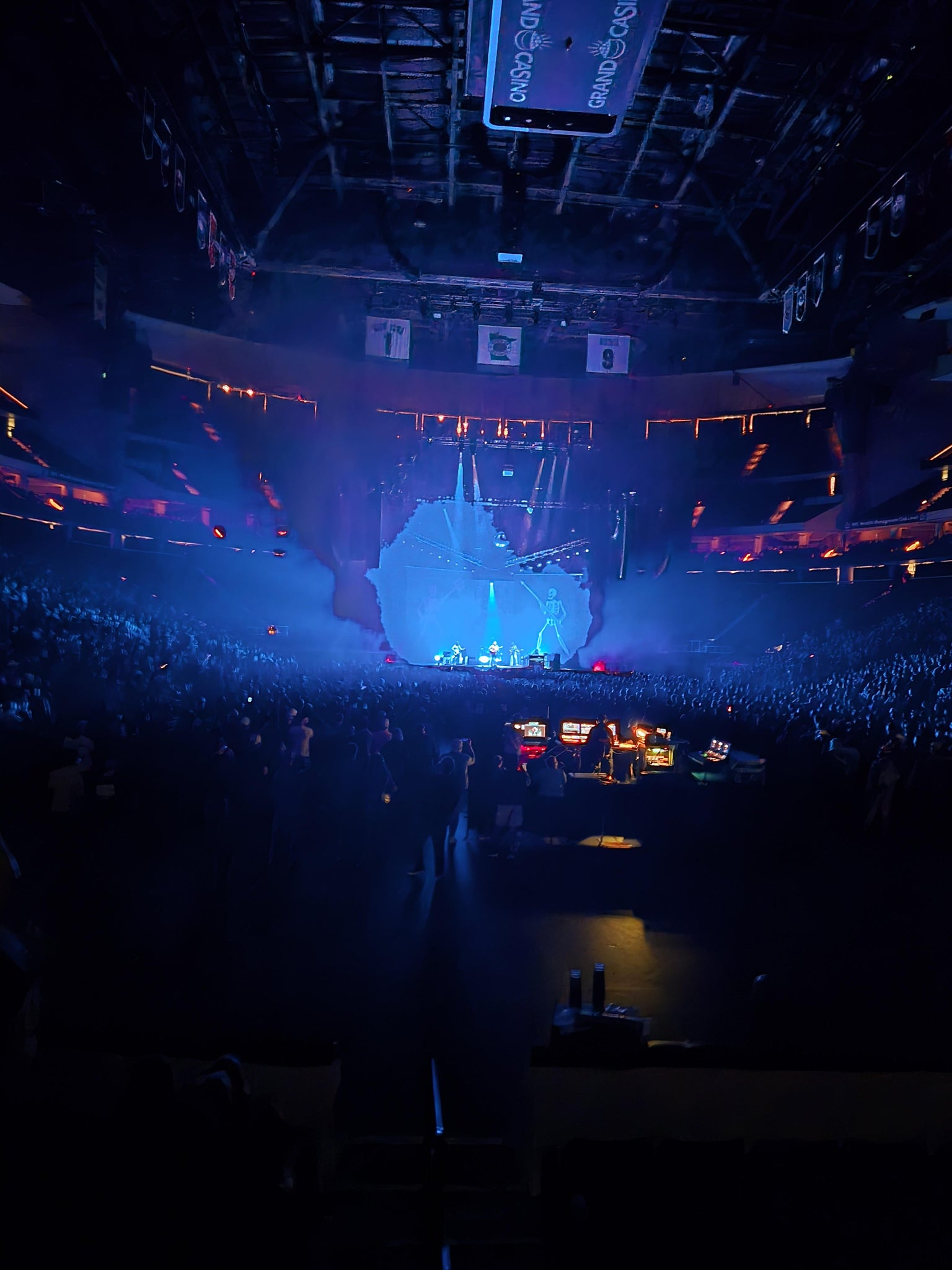 Real Fan View taken from Section 111 at Grand Casino Arena by Ellen S