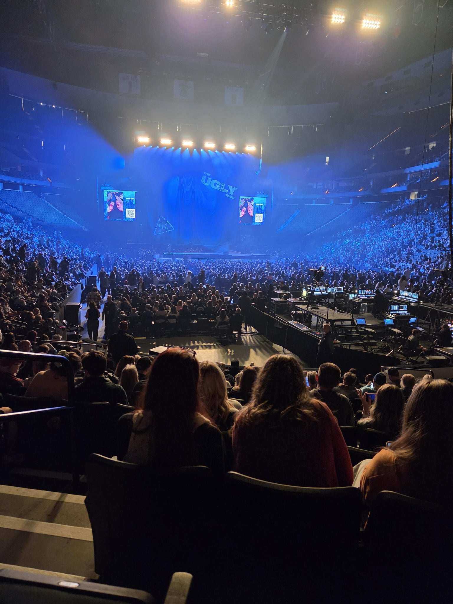 Real Fan View taken from Section 112 at Grand Casino Arena by Kristi S