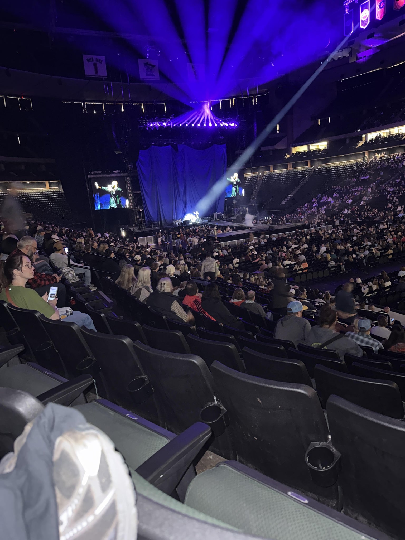 Real Fan View taken from Section 114 at Grand Casino Arena by William T