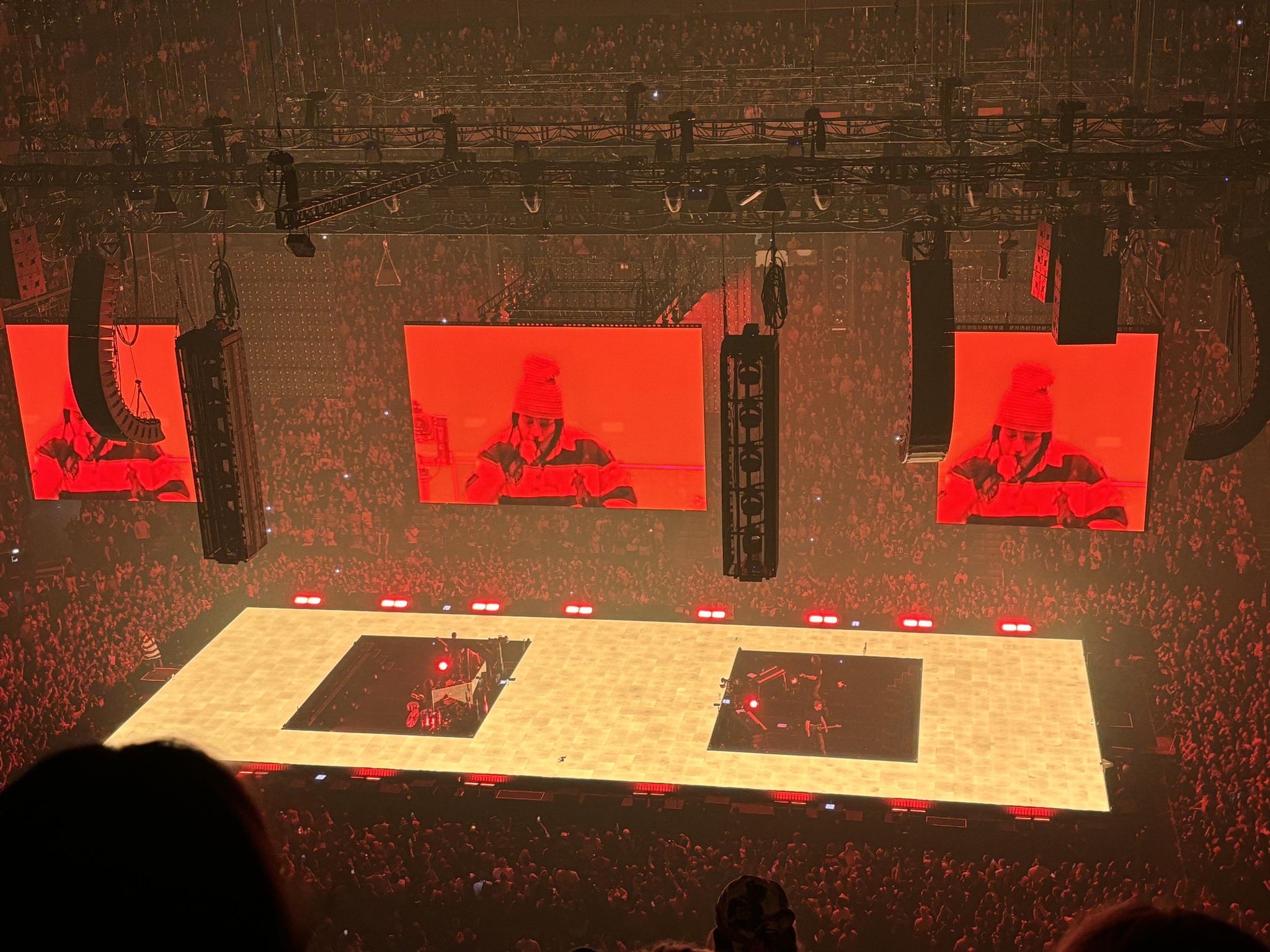Real Fan View taken from Section 203 at Grand Casino Arena by Saraya T