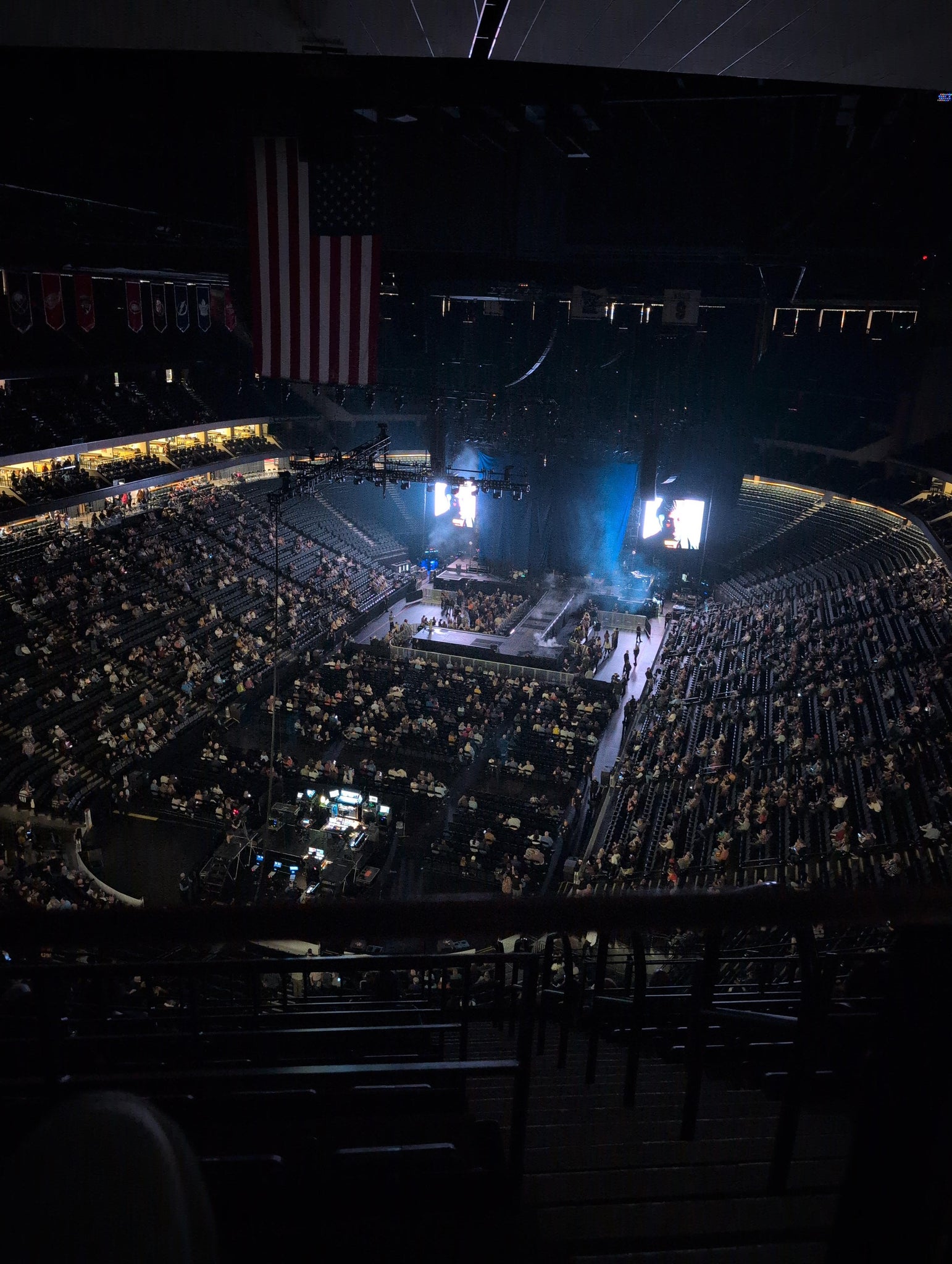 Real Fan View taken from Section 210 at Grand Casino Arena by Kerri L