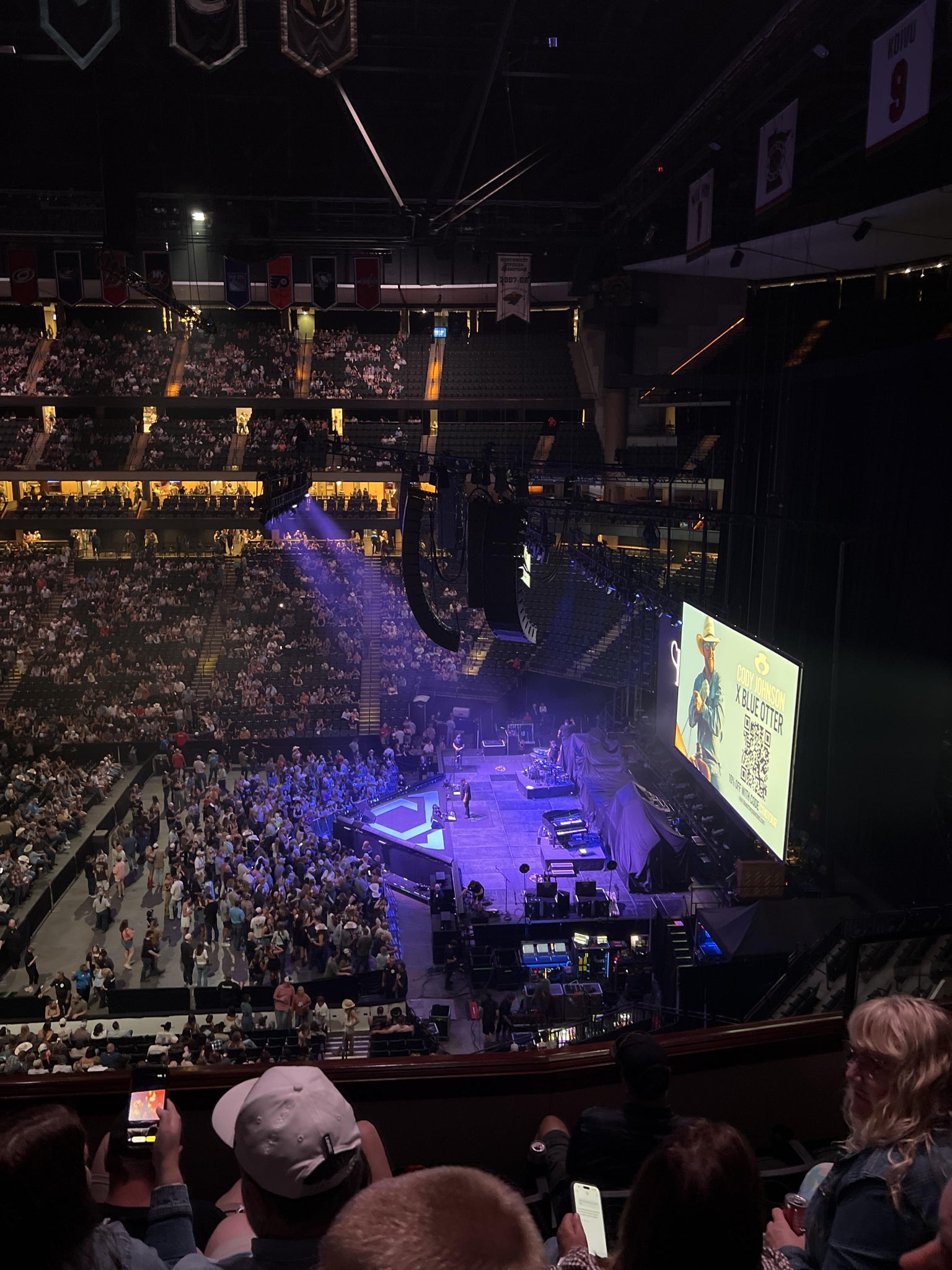 Real Fan View taken from Club 03 at Grand Casino Arena by Andrew W