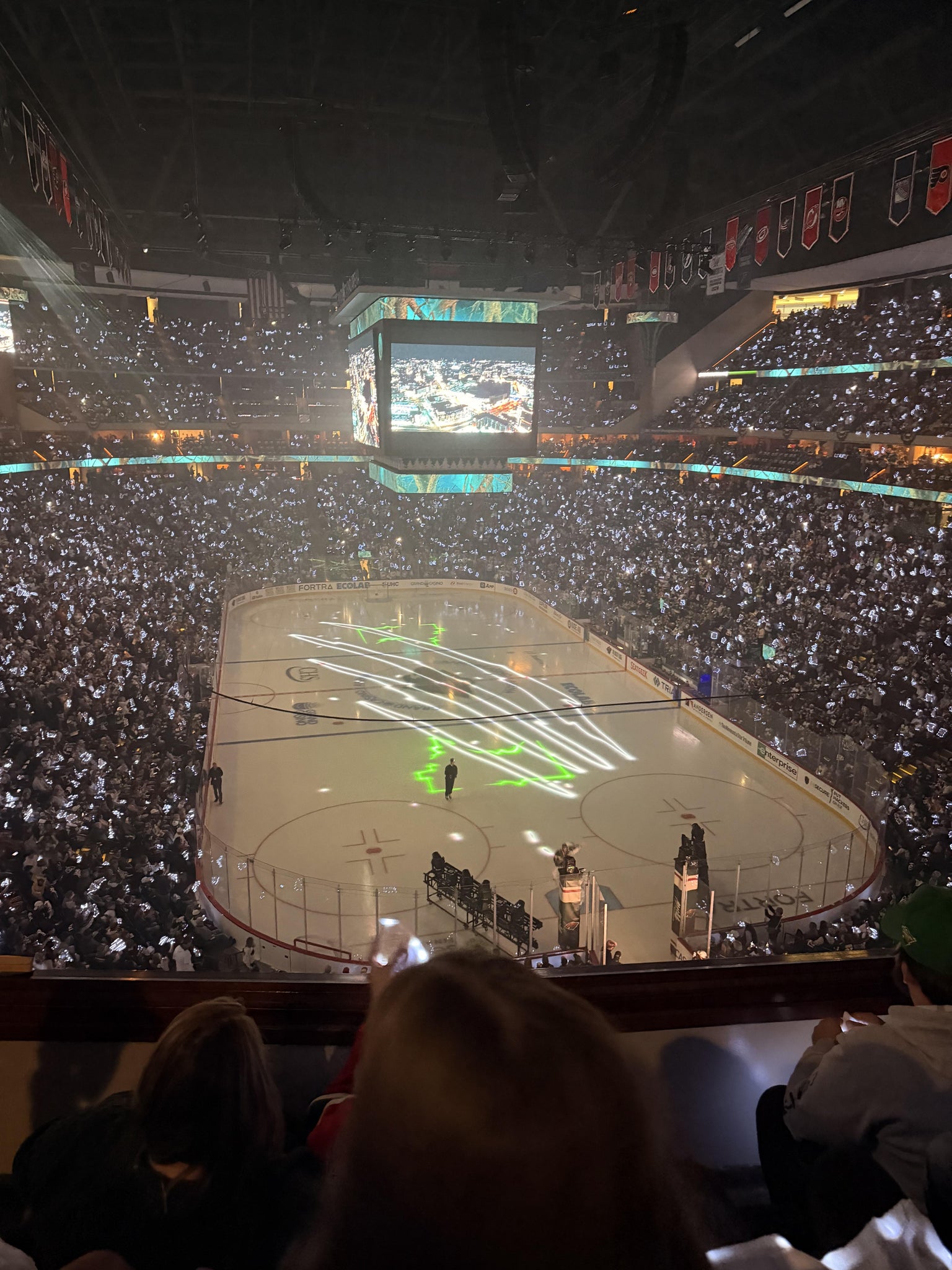 Real Fan View taken from Club 37 at Grand Casino Arena by Carter M