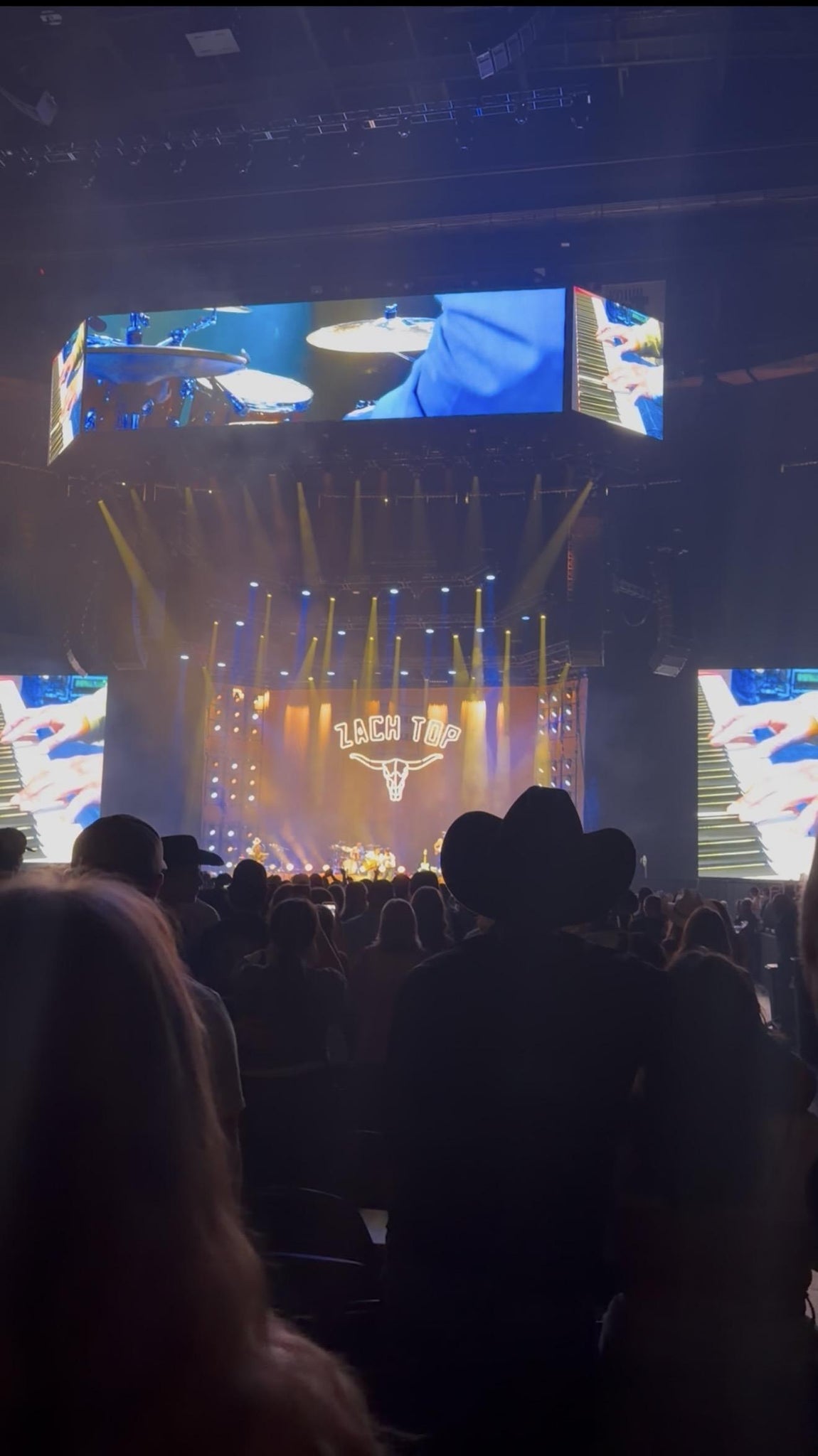 Real Fan View taken from Floor Right at Grand Casino Arena by Jocelyn B