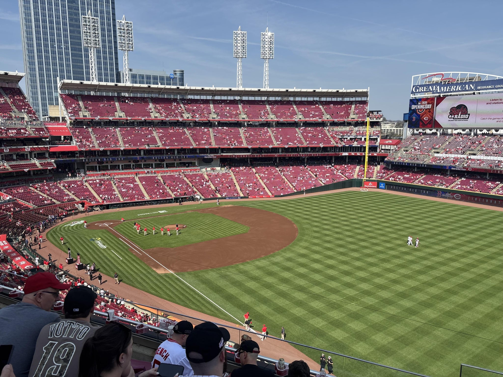 Real Fan View taken from Section 436 at Great American Ball Park by Anonymous User