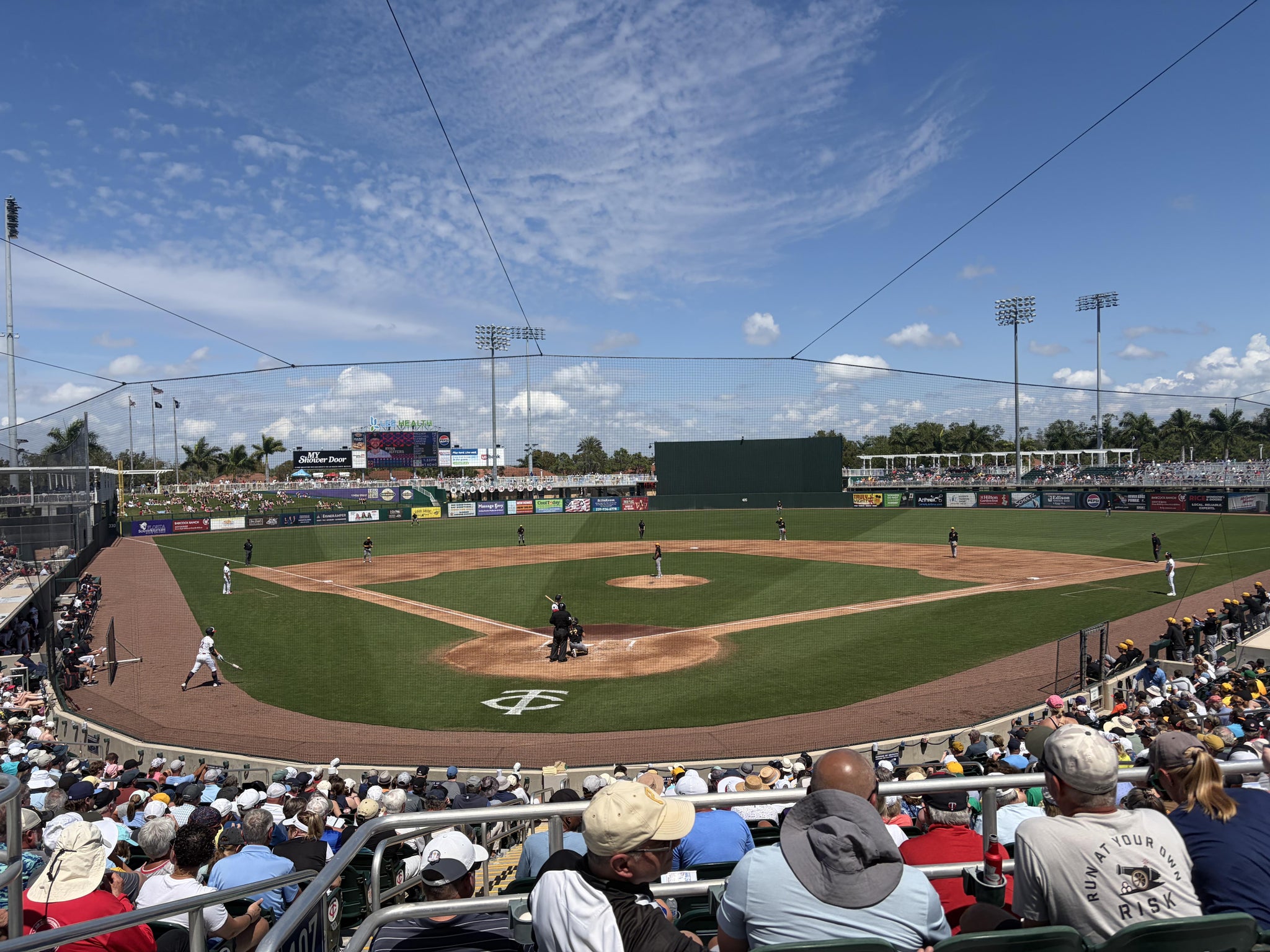 Real Fan View taken from Section 208 at Hammond Stadium by Anthony S