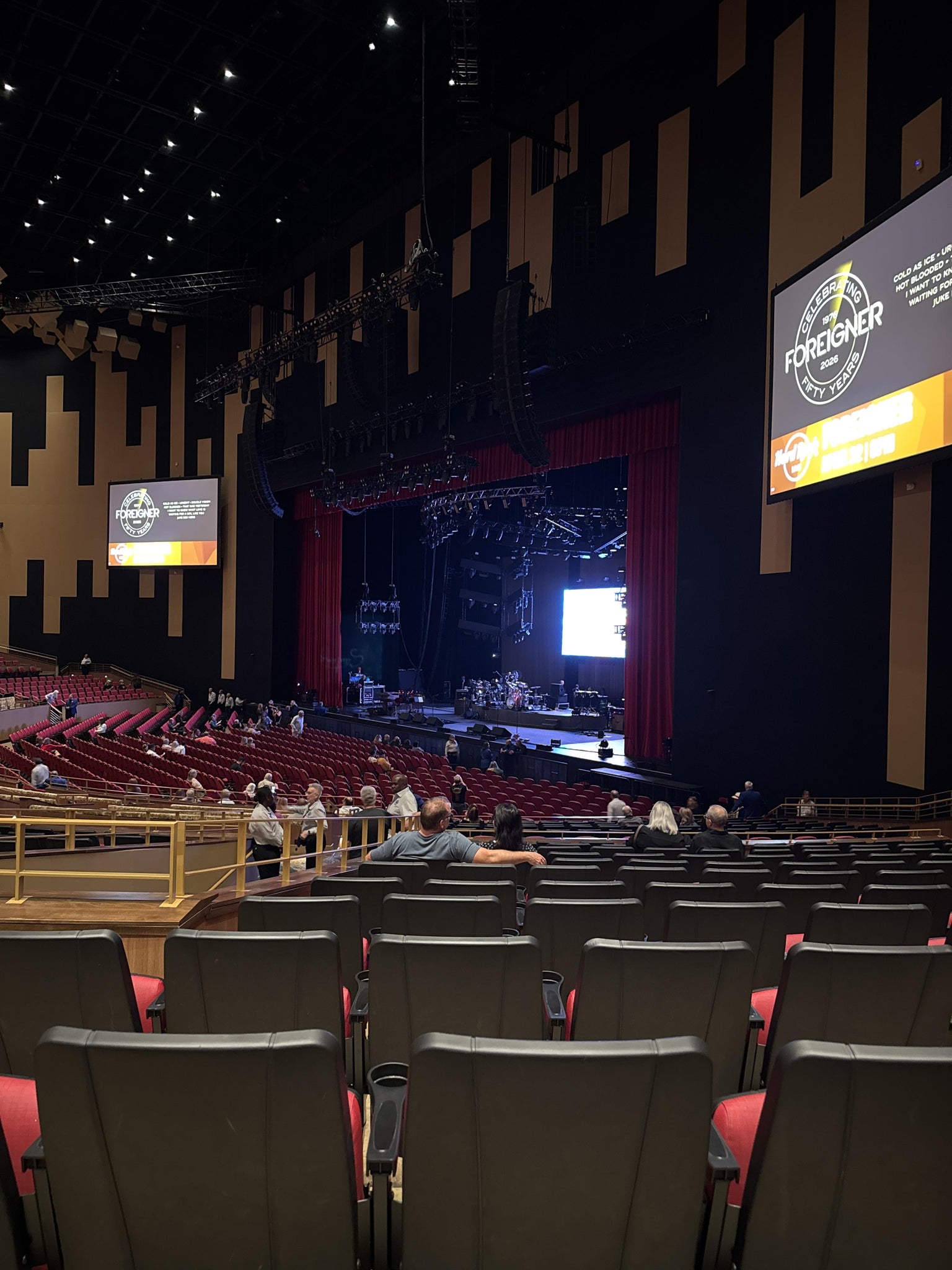 Real Fan View taken from Section 113 at Hard Rock Live - Hollywood by Joseph D