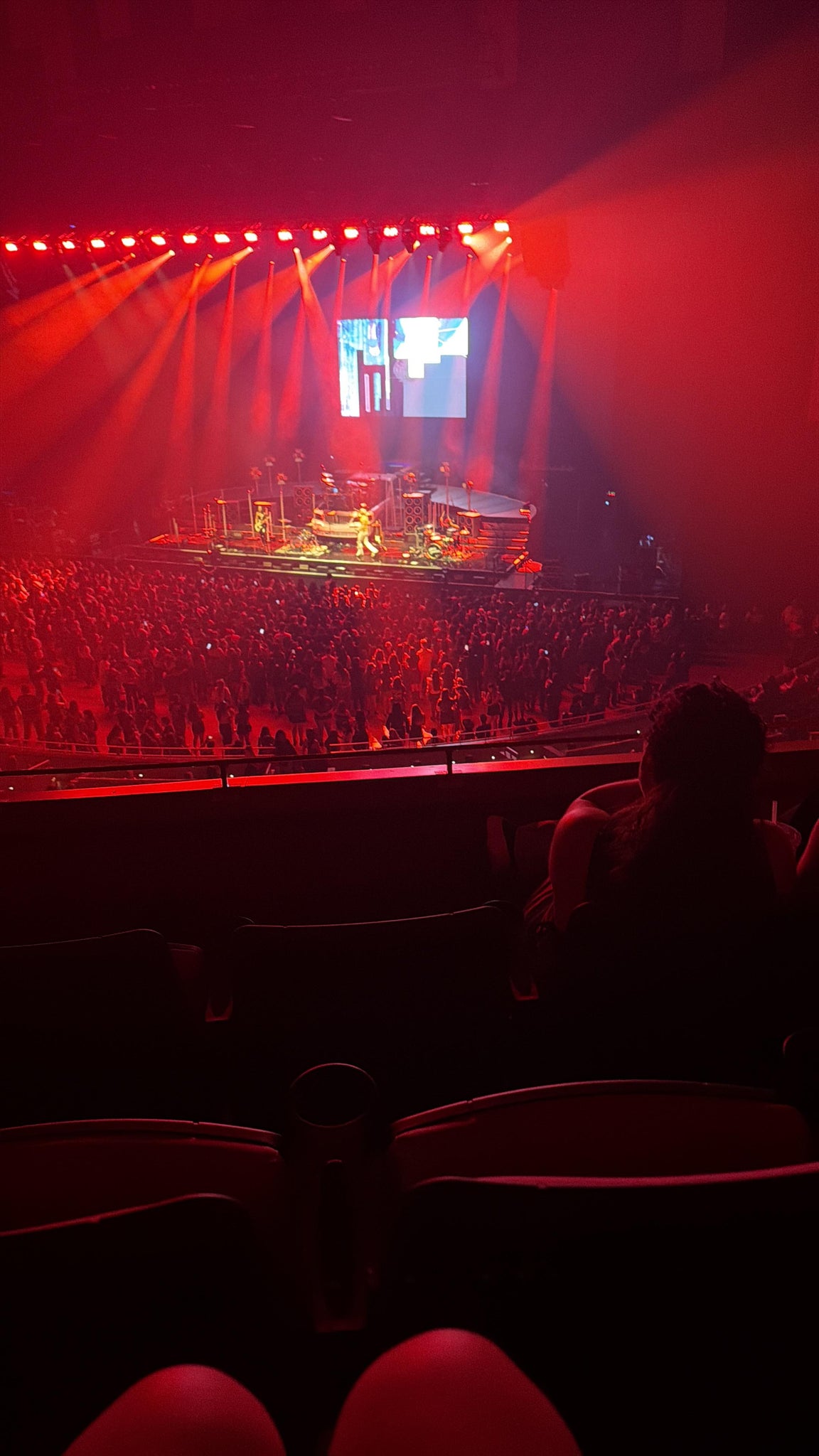 Real Fan View taken from Section 203 at Hard Rock Live - Hollywood by Nicole T