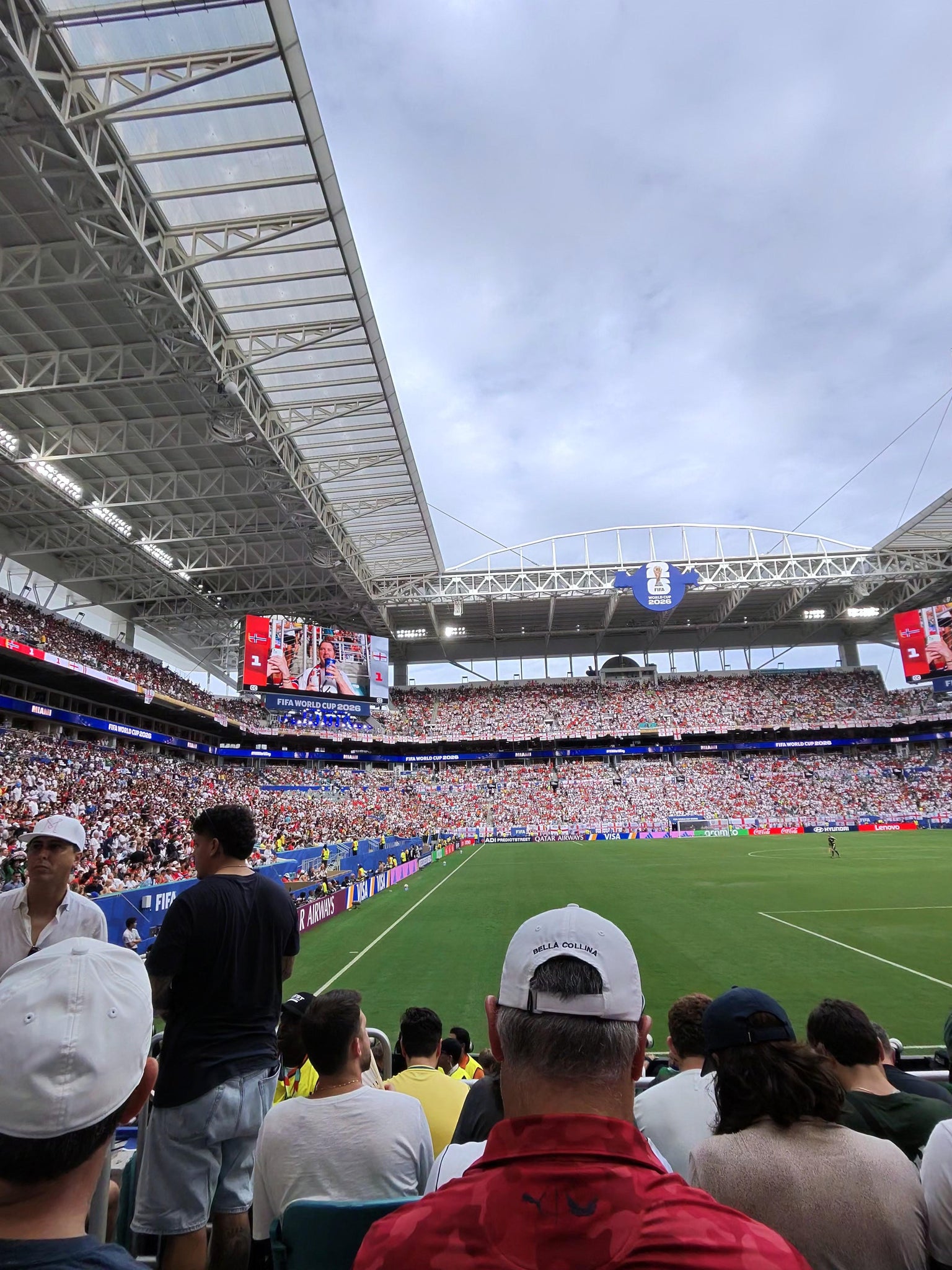 Real Fan View taken from Section 106 at Hard Rock Stadium by John S