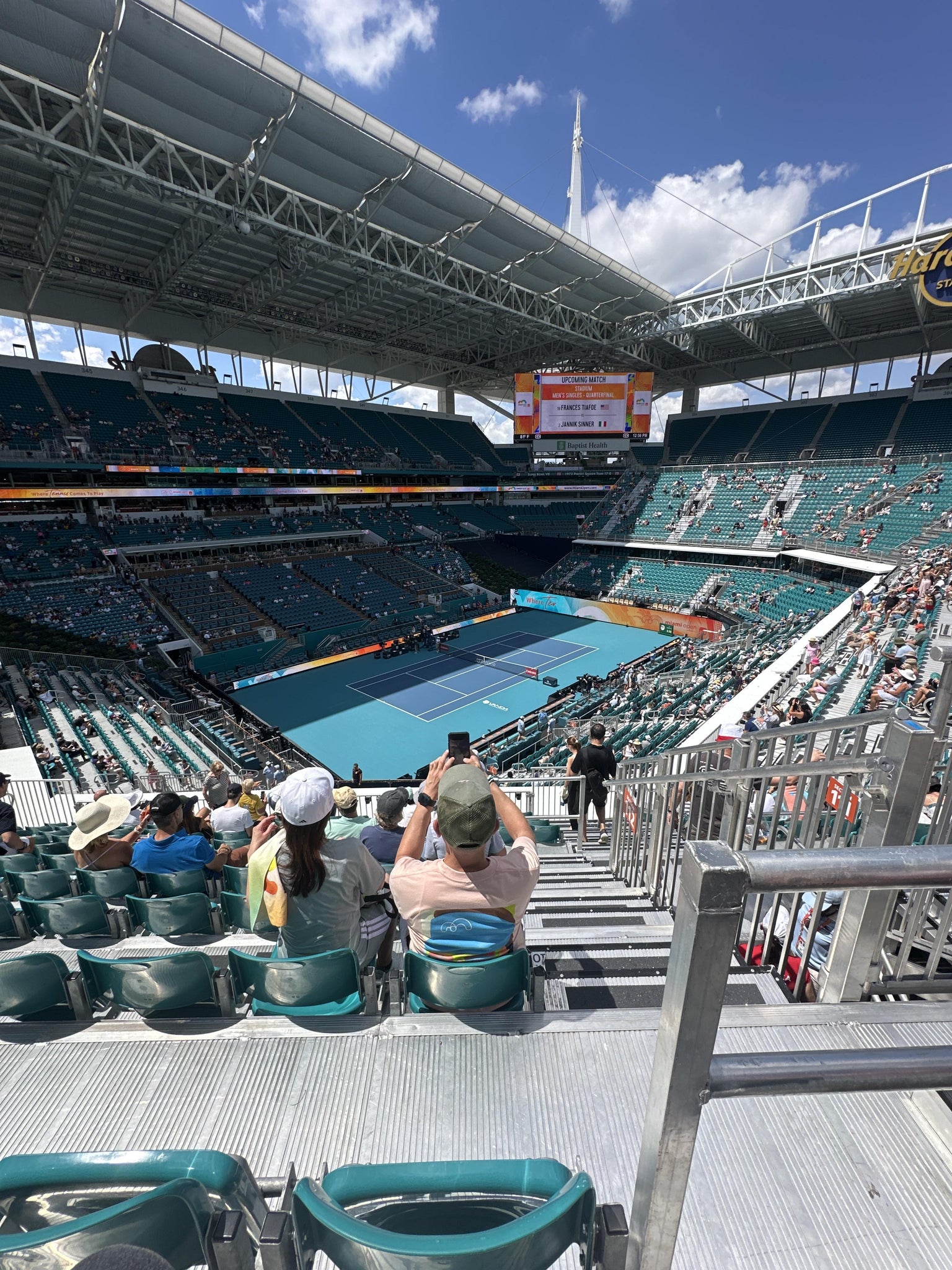 Real Fan View taken from Section 112 at Hard Rock Stadium by Edgerin S