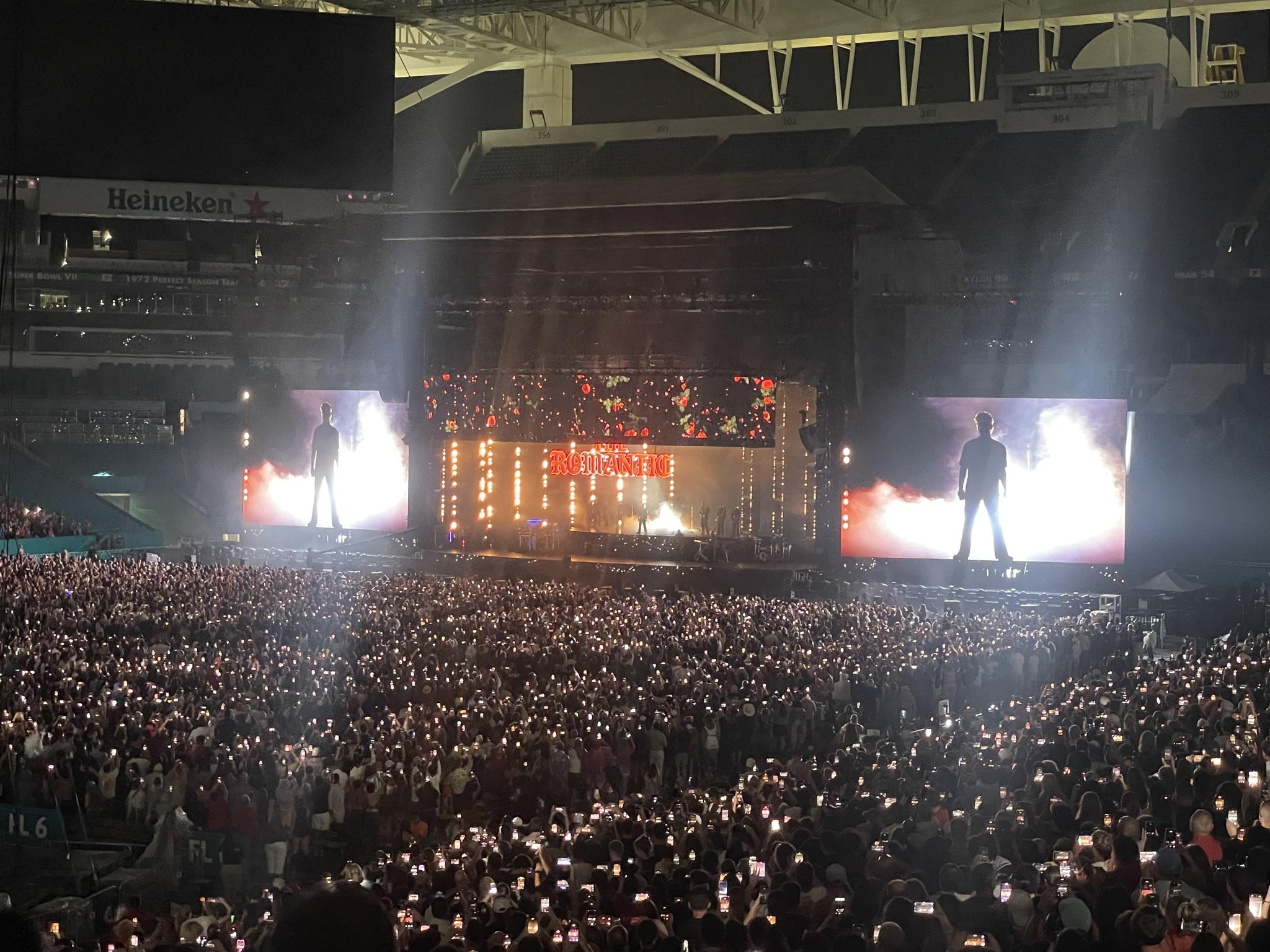 Real Fan View taken from Section 125 T at Hard Rock Stadium by Christina H