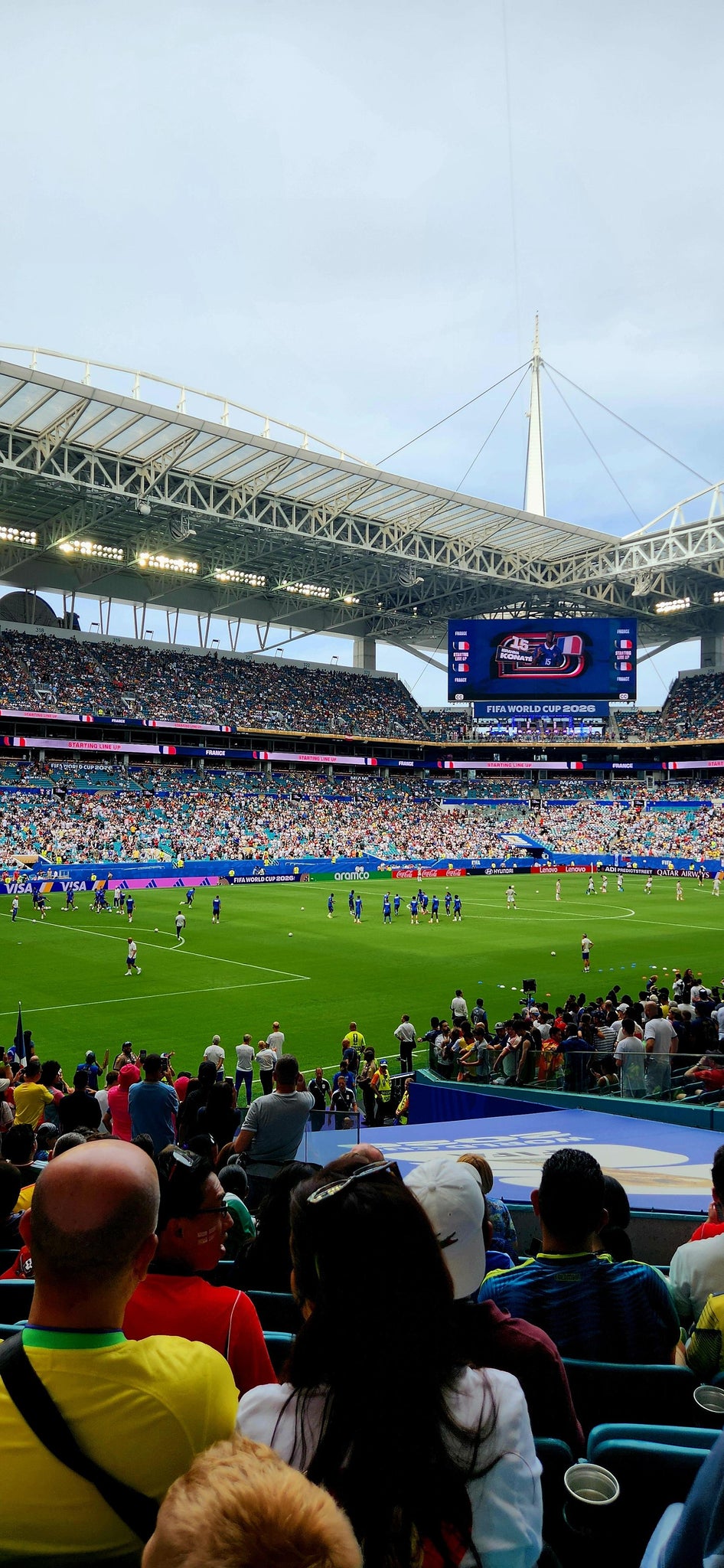 Real Fan View taken from Section 153 at Hard Rock Stadium by Tania E