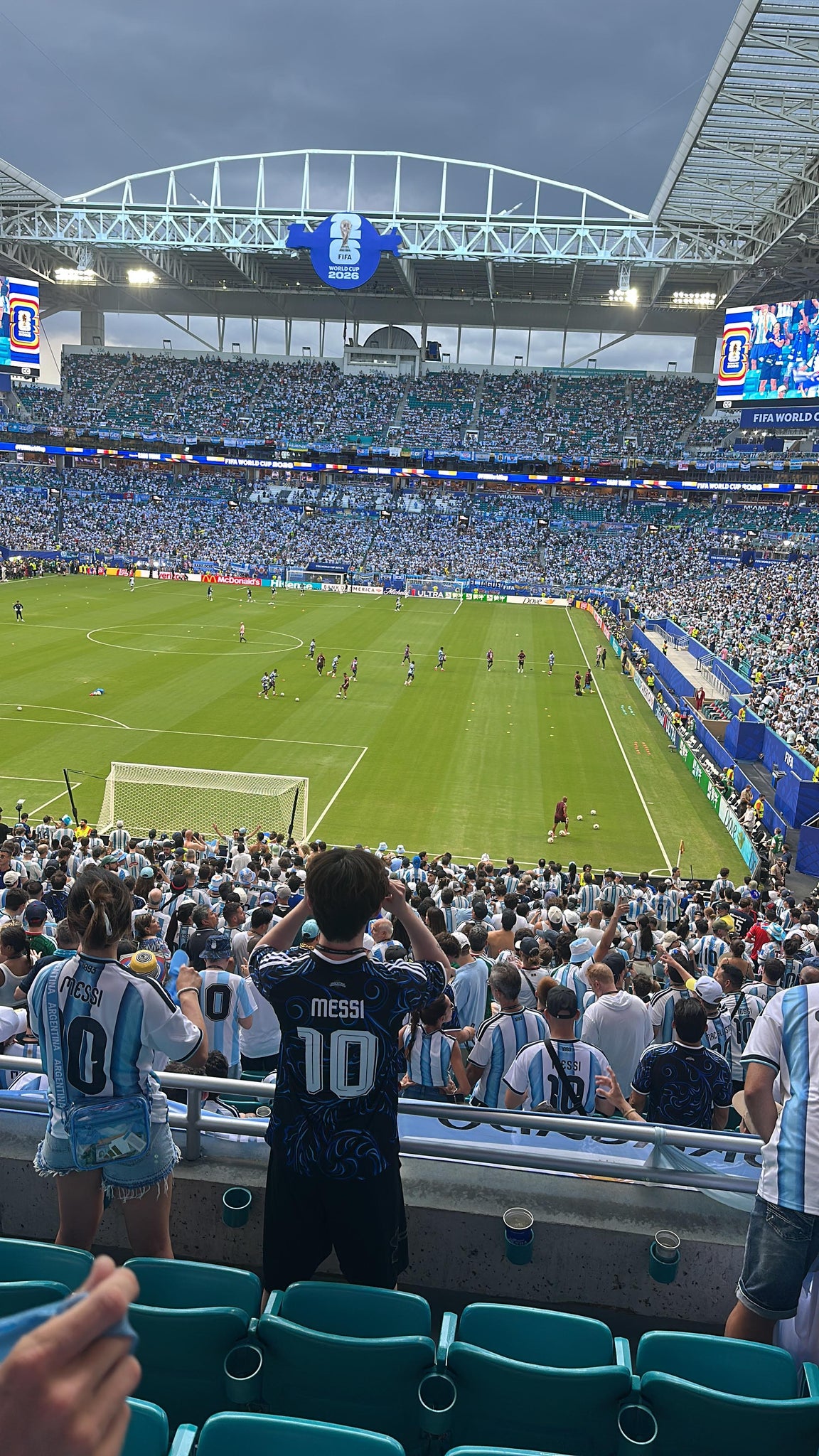 Real Fan View taken from Section 230 at Hard Rock Stadium by Romina V