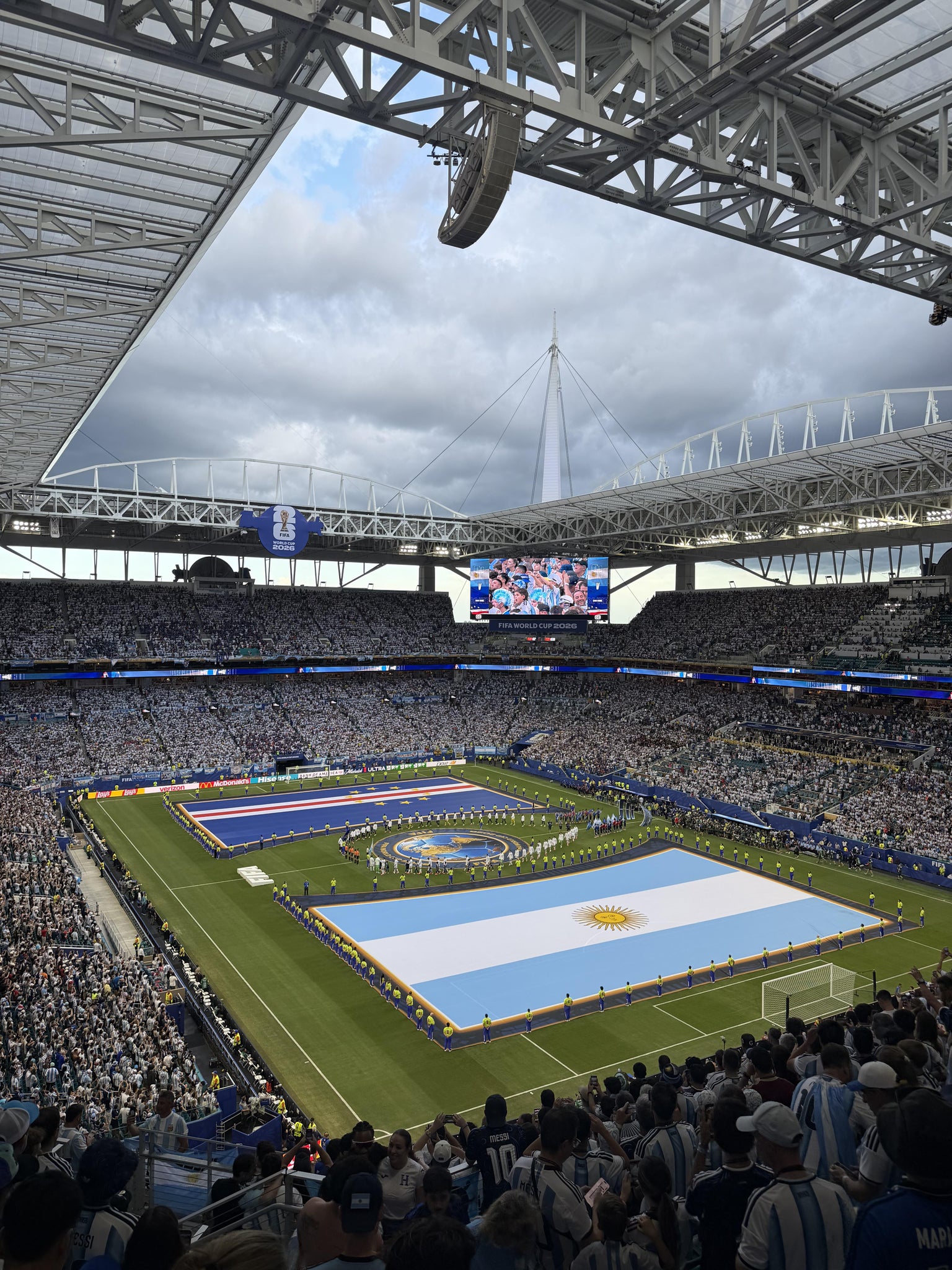 Real Fan View taken from Section 308 at Hard Rock Stadium by Roxana R