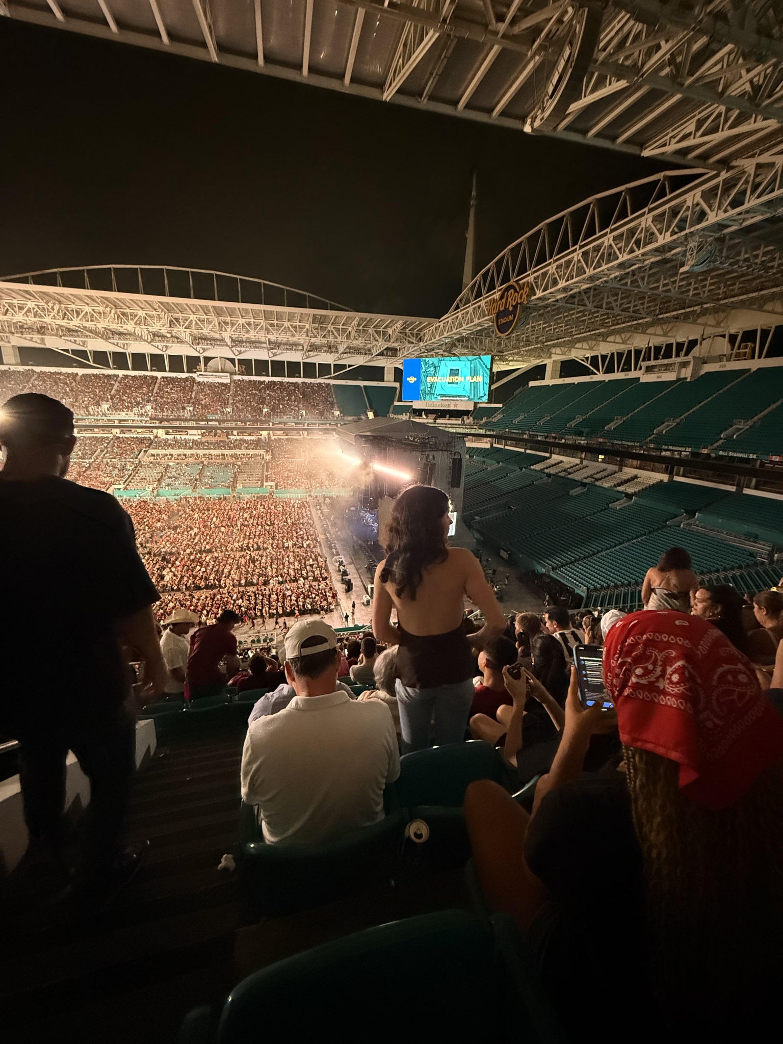 Real Fan View taken from Section 316 at Hard Rock Stadium by Anonymous User