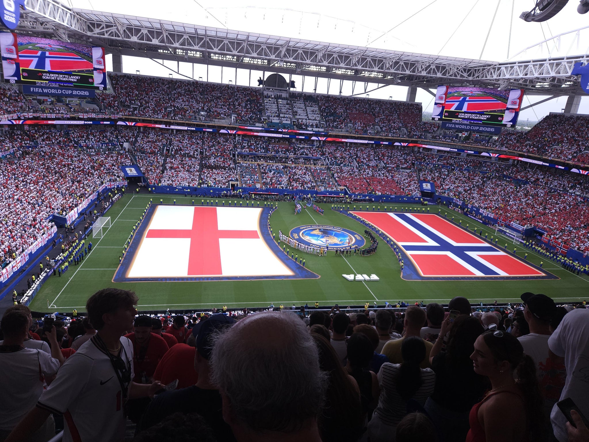 Real Fan View taken from Section 320 at Hard Rock Stadium by Alexis B