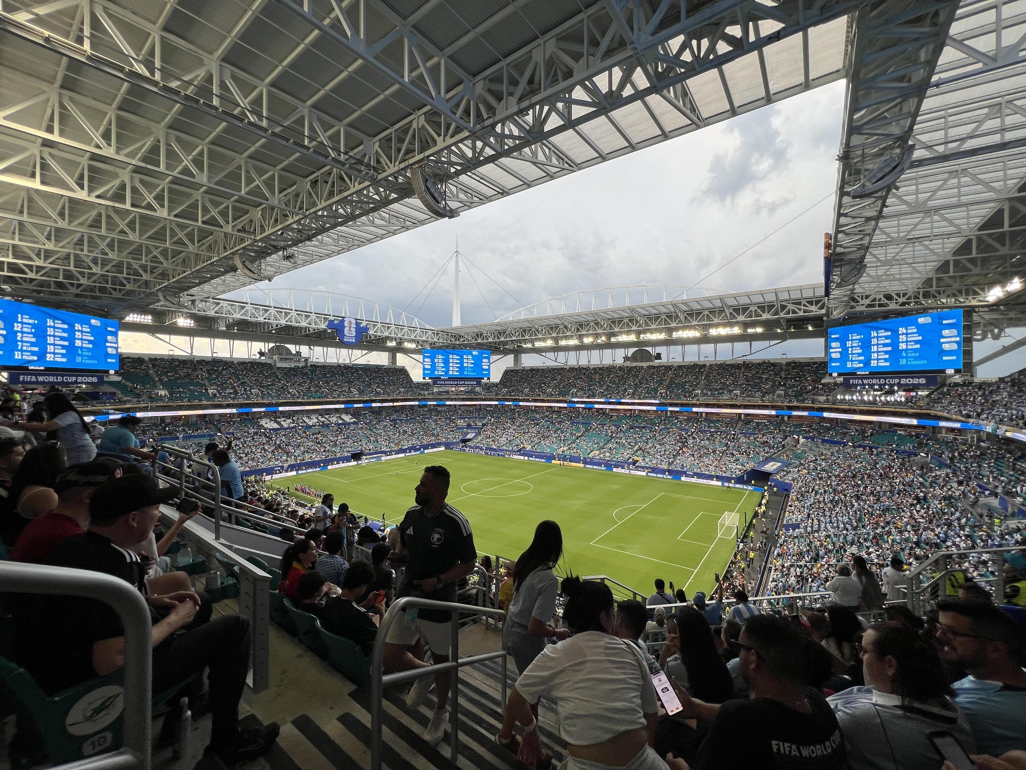 Real Fan View taken from Section 340 at Hard Rock Stadium by Kathia M