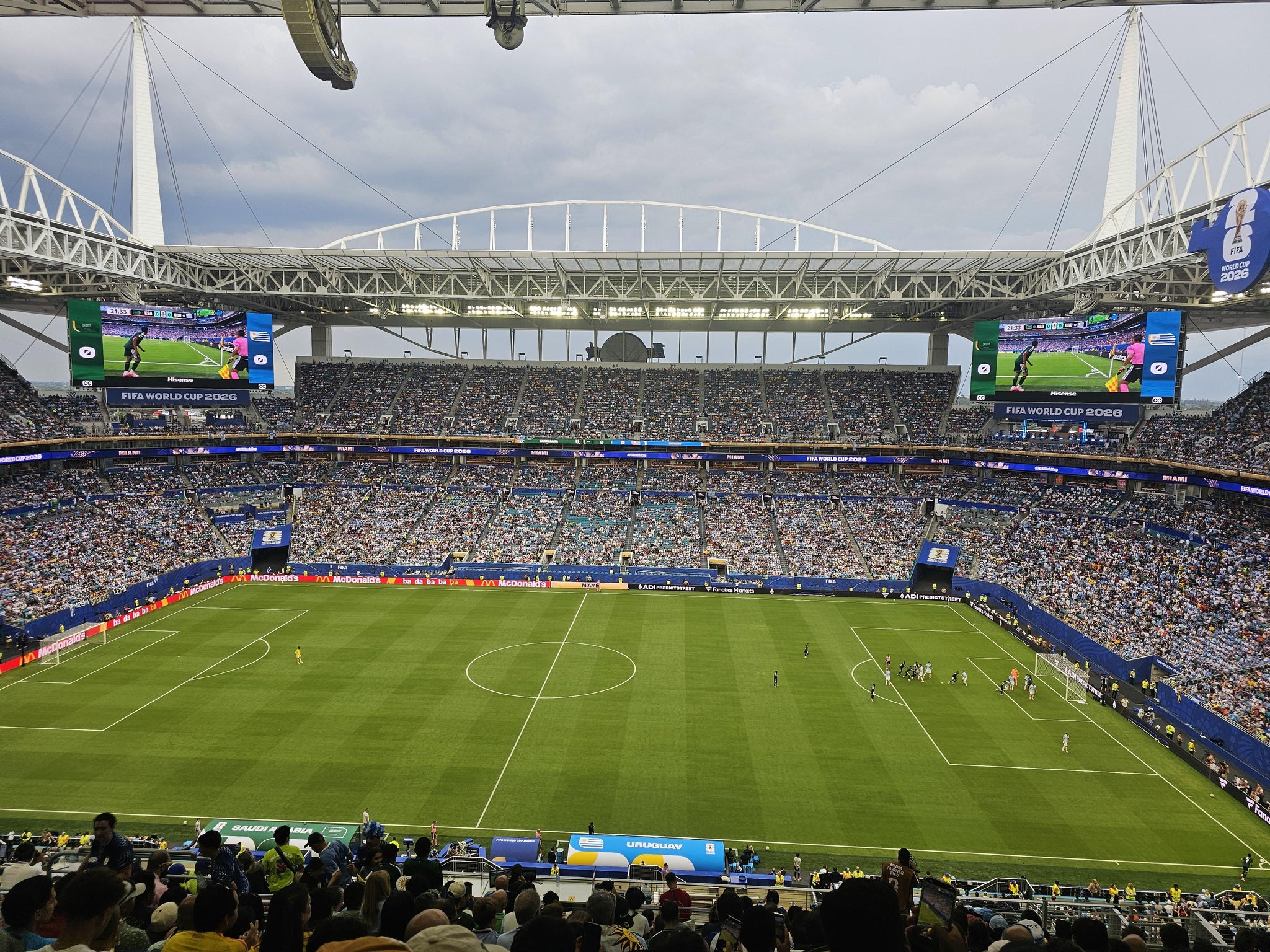 Real Fan View taken from Section 345 at Hard Rock Stadium by Anonymous User