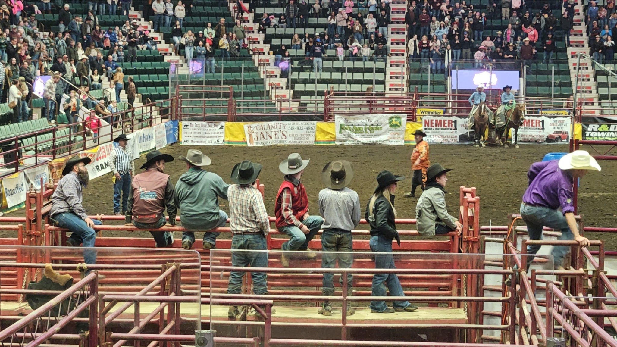 Real Fan View taken from Section G at Harding Mazzotti Arena by Nicole C