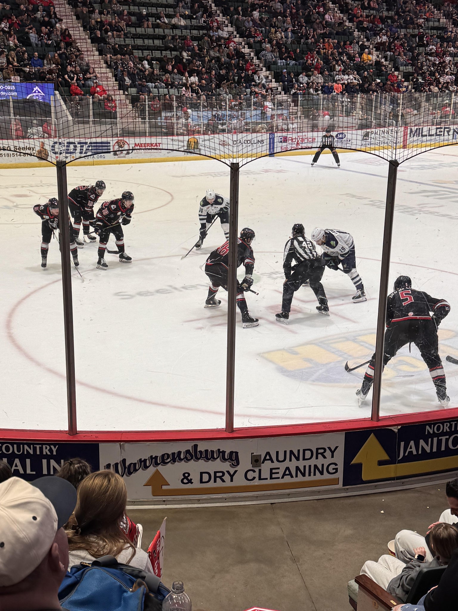 Real Fan View taken from Section JJ at Harding Mazzotti Arena by Michael R