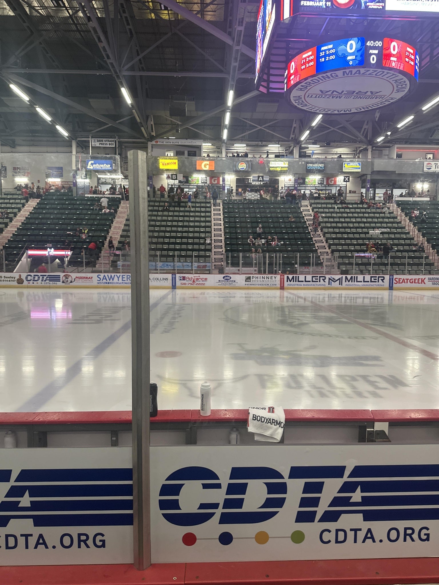 Real Fan View taken from Section L at Harding Mazzotti Arena by Jeremy  B